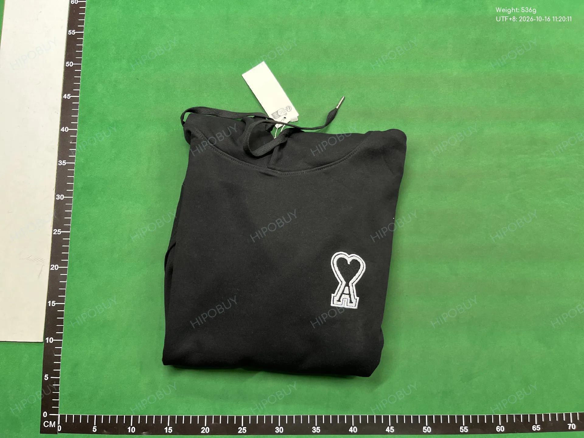 Foto QC 8 de Ami Paris Zip Jacket Hoodie Black