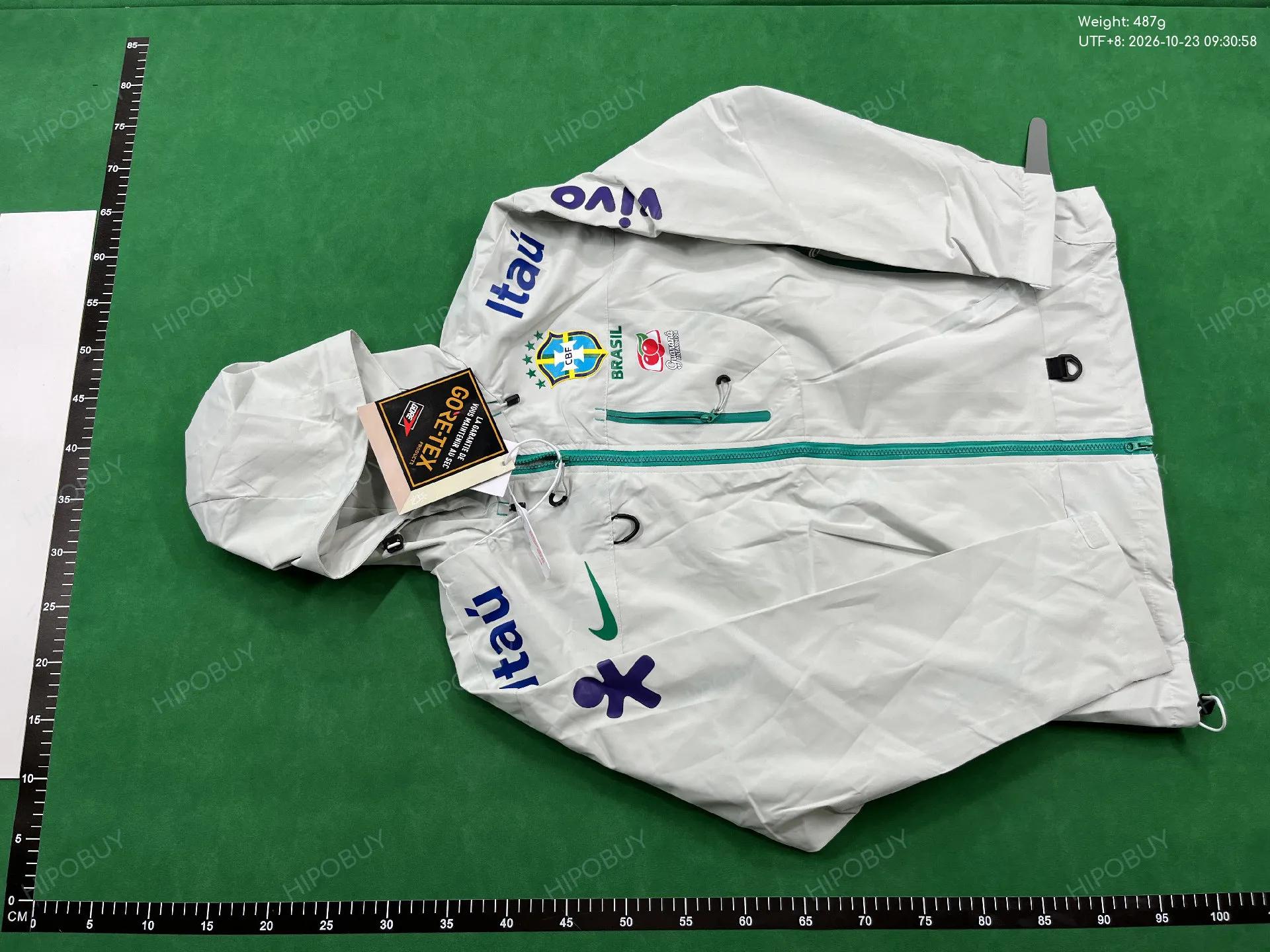Foto QC 8 de Nike Brazil CBF Windbreaker Jacket Yellow
