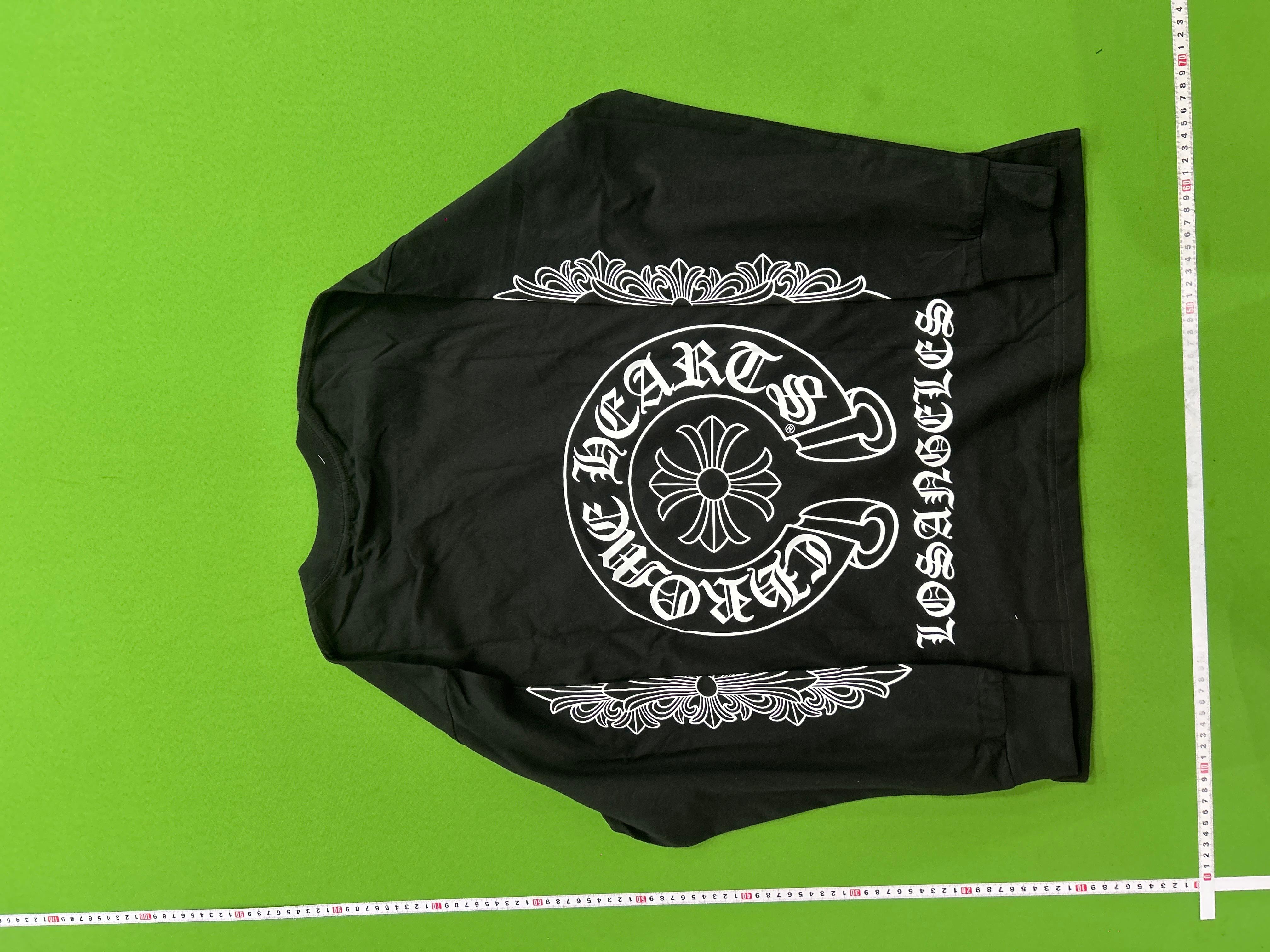 Foto QC 8 de Chrome Hearts Neck Logo Sleeve Print Pocket T-shirt White