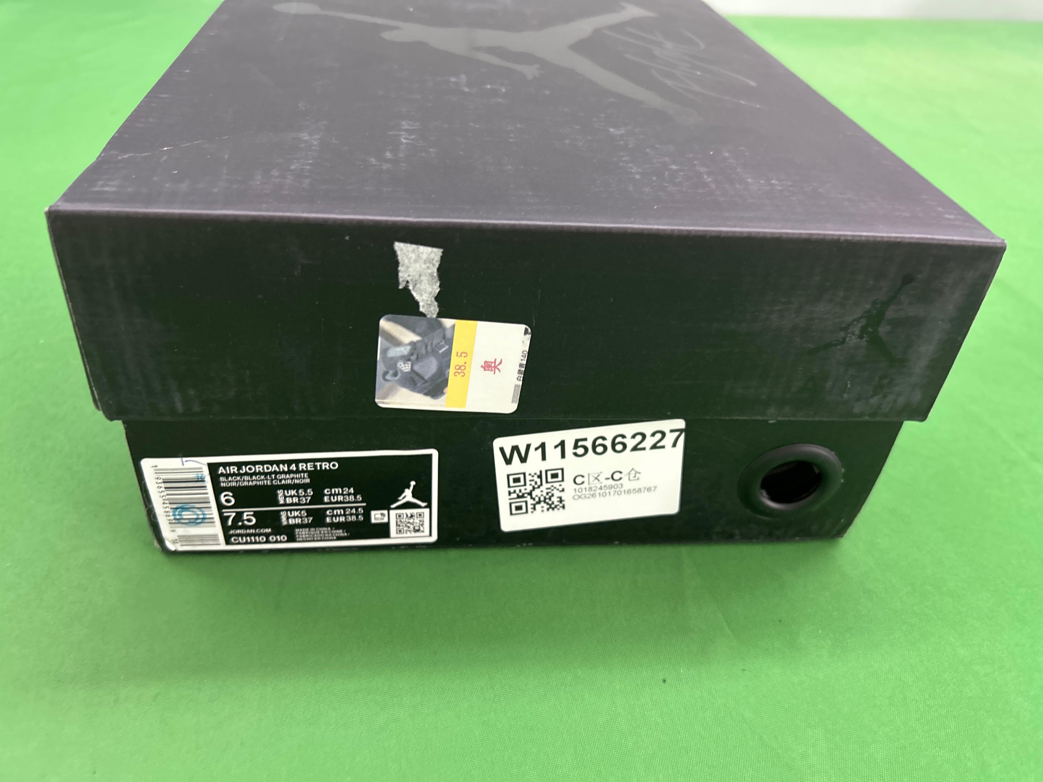 Foto QC 1 de Jordan 4 Retro Black Cat CU1110-010