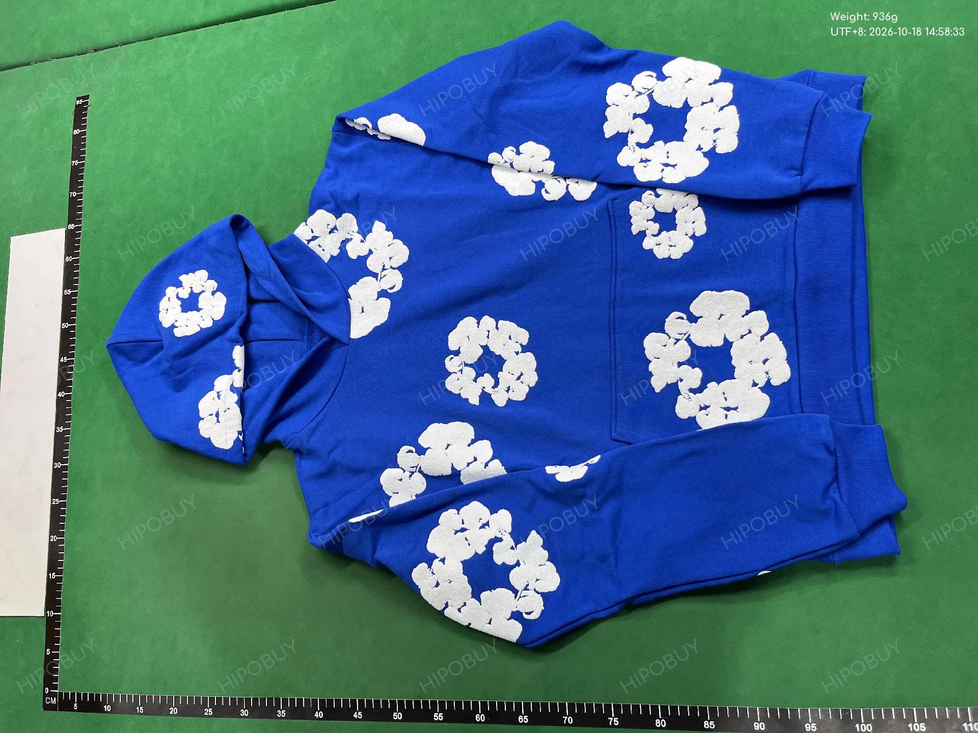 Foto QC 2 de Denim Tears Cotton Wreath Hoodie Black