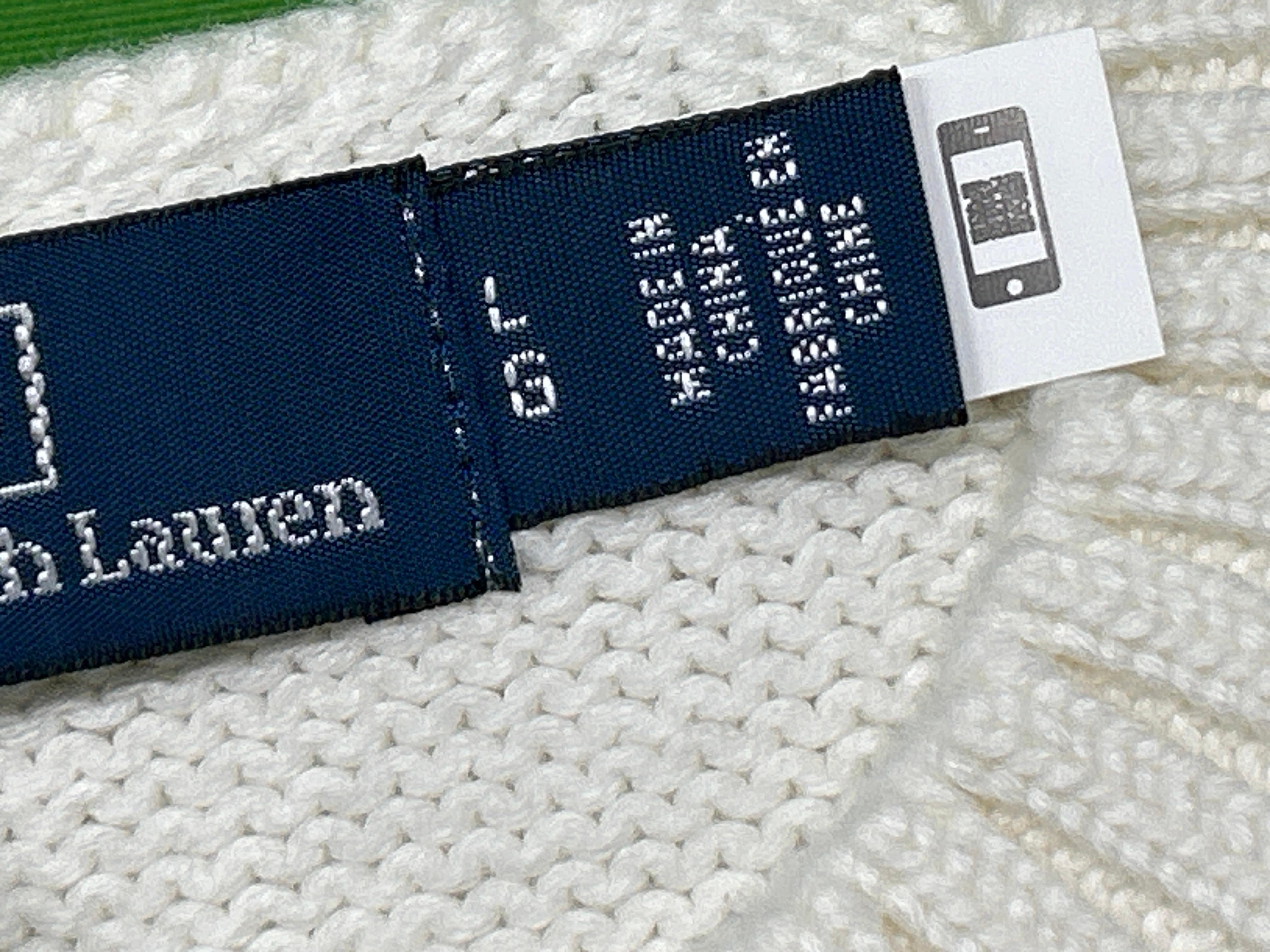 Foto QC 6 de Polo Ralph Lauren I Heart Polo Flag Crewneck Sweater White