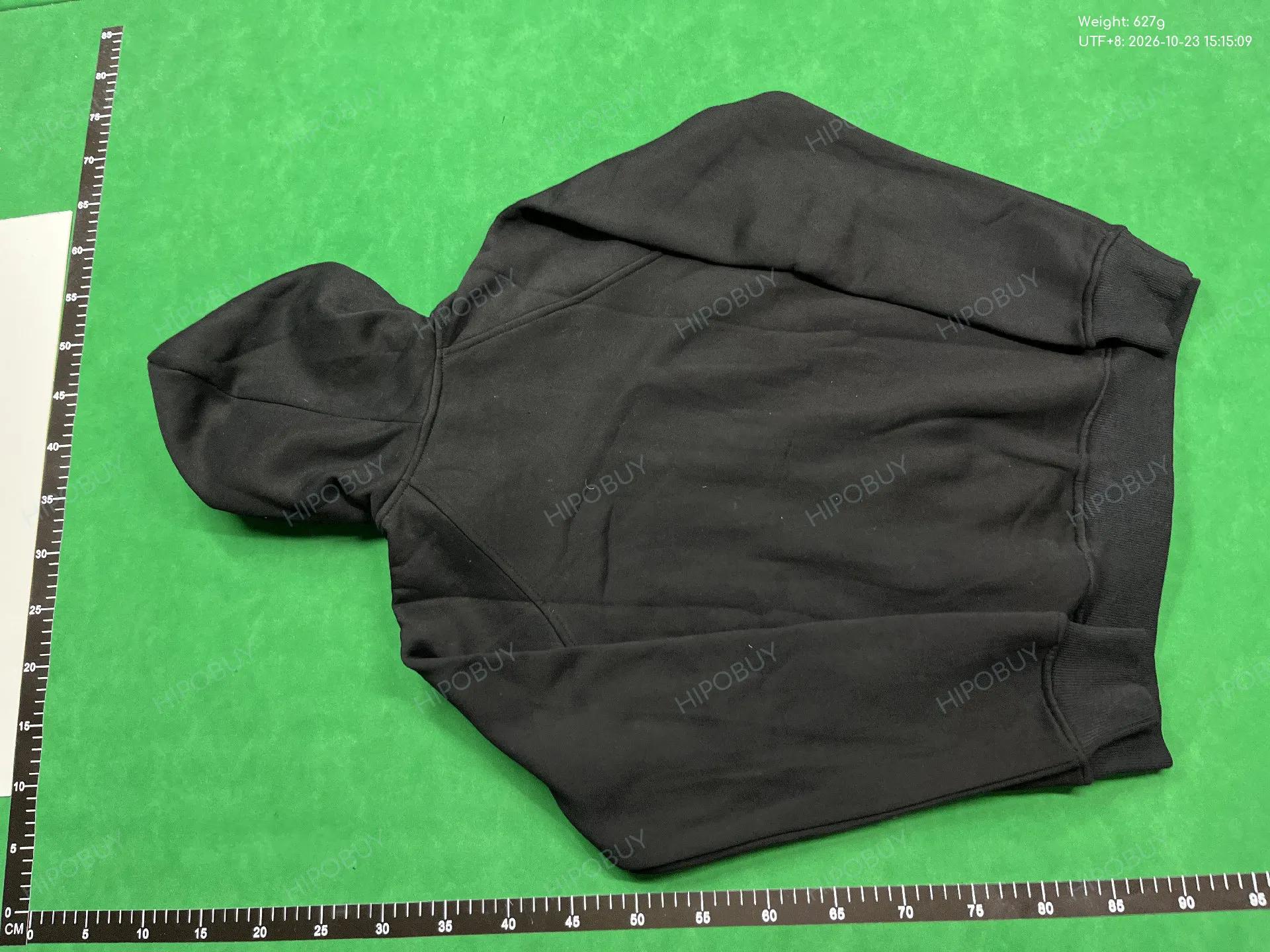 Foto QC 3 de Burberry Zip Sweater Vintage Check Hood Lining Black