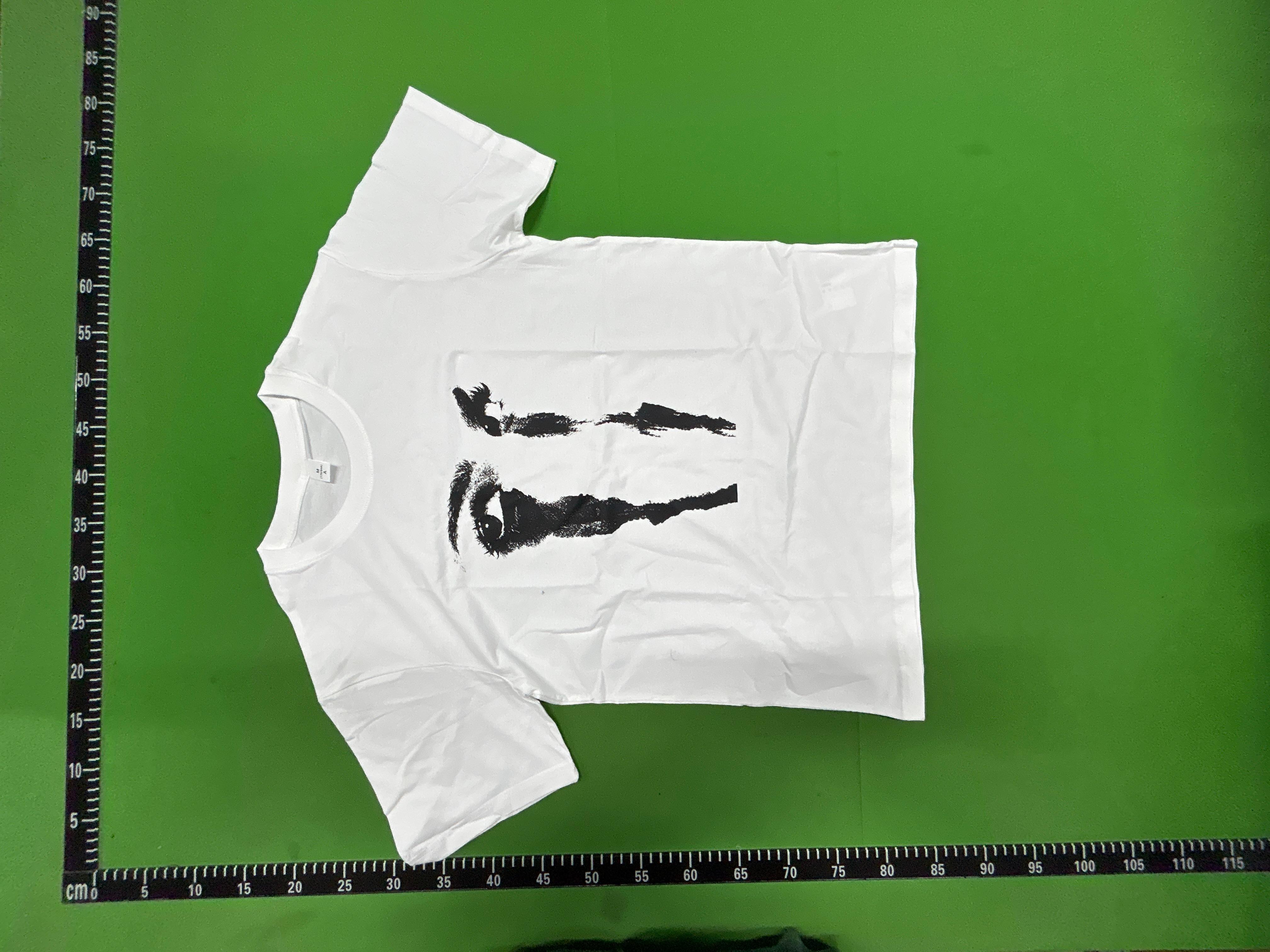 Foto QC 6 de T-shirt Crying Eyes Graphic White