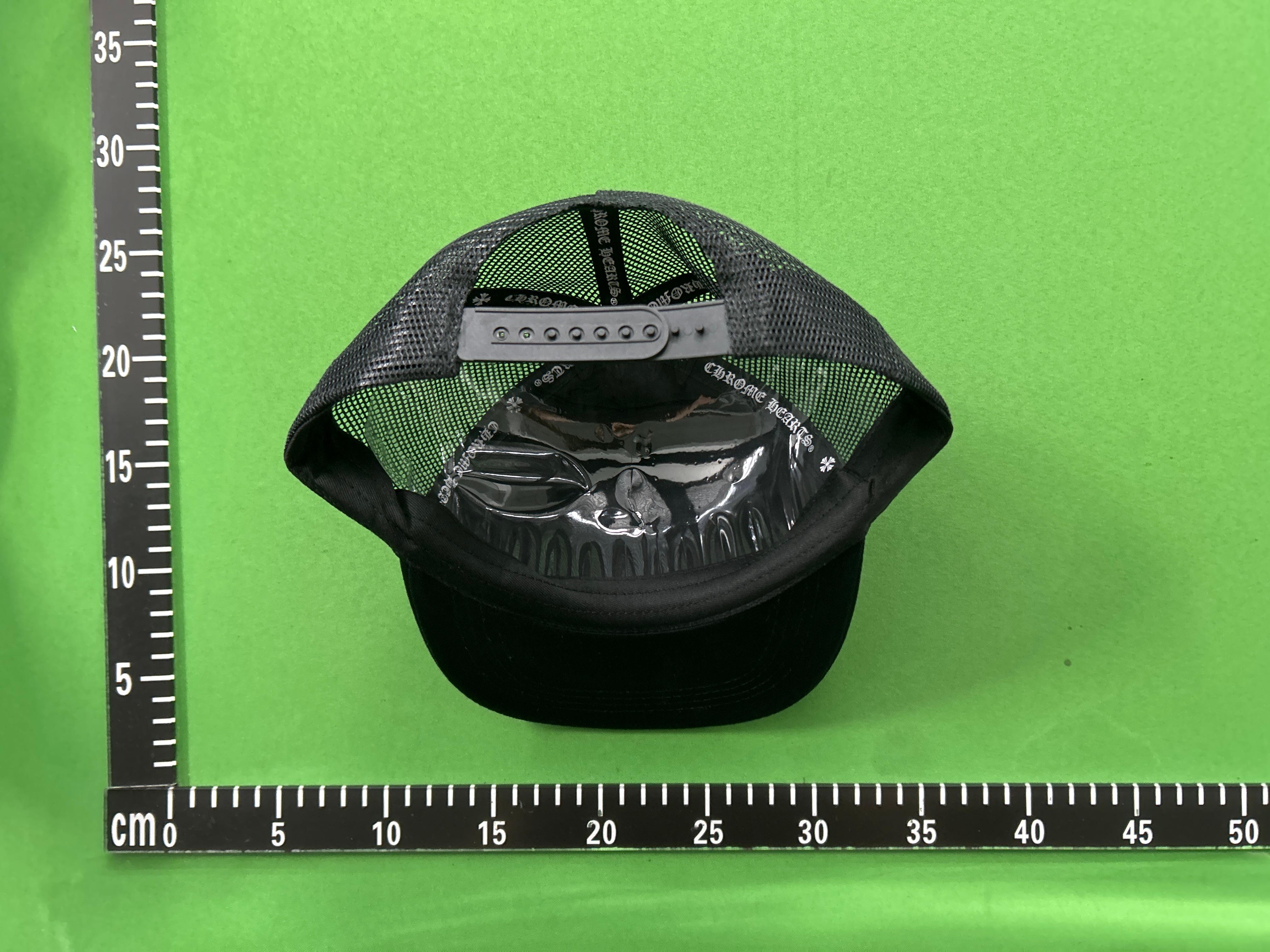 Foto QC 3 de Chrome Hearts CH Hollywood Trucker Cap Black