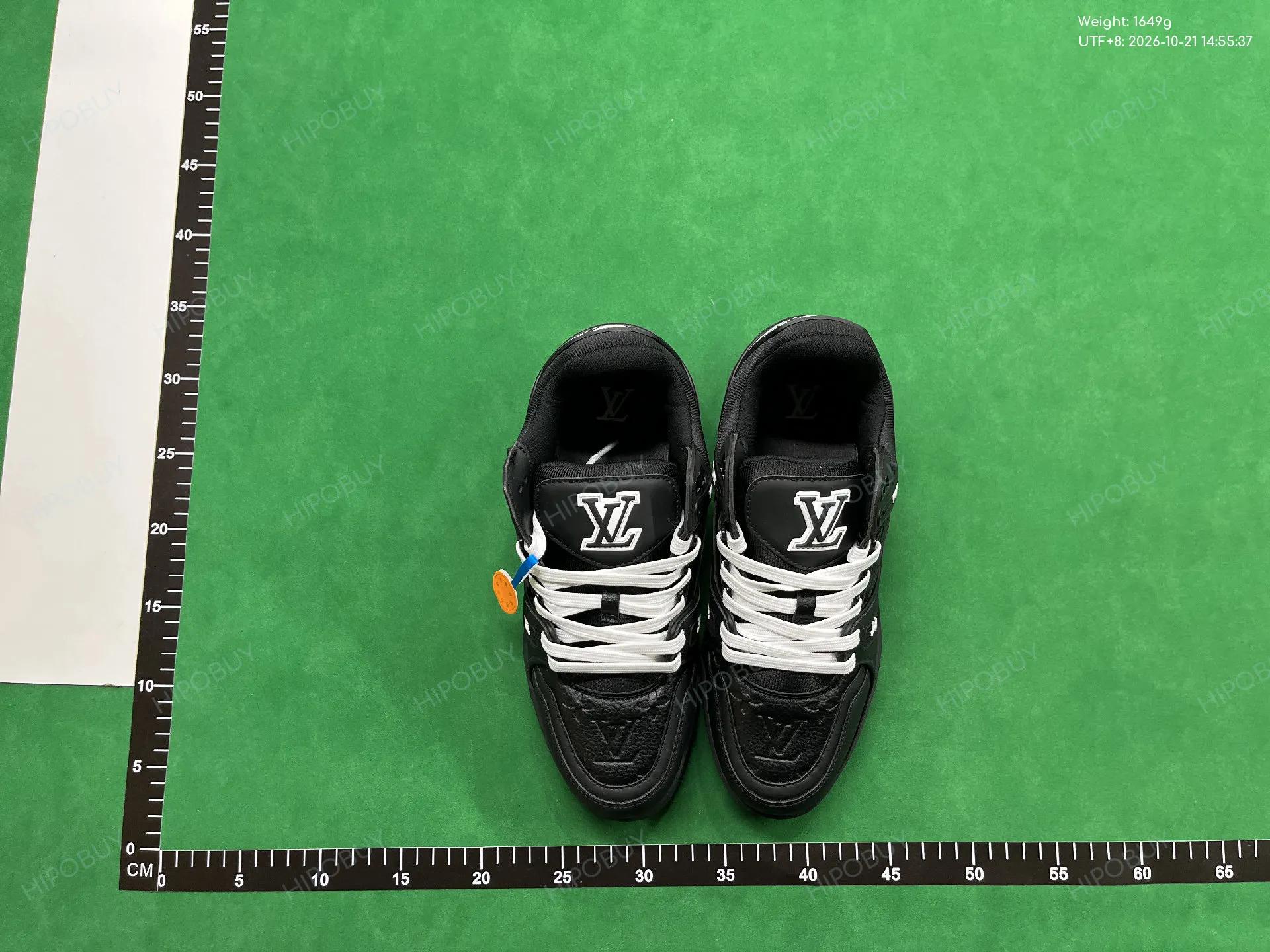 Foto QC 6 de Louis Vuitton Trainer Black White 8003