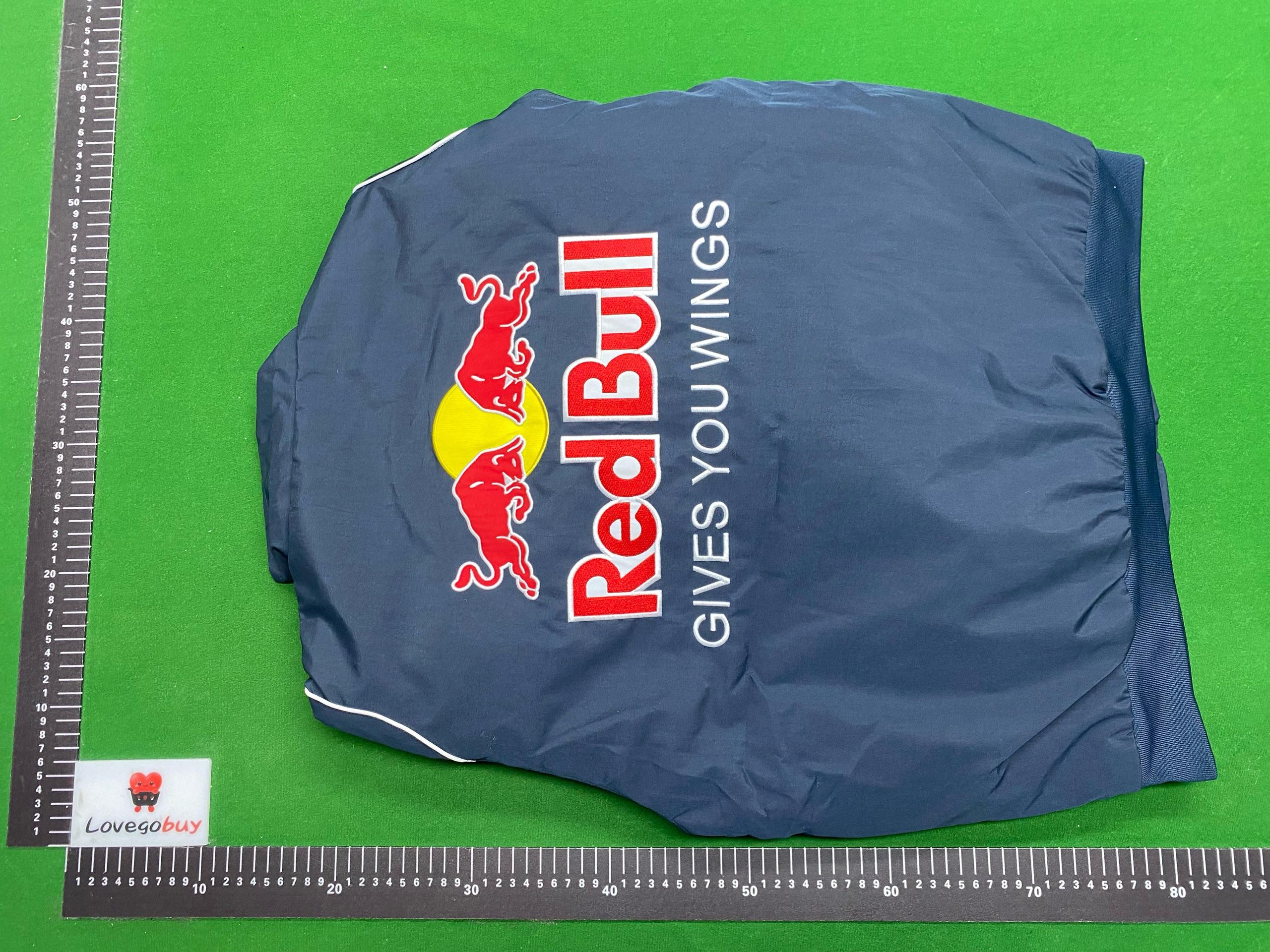 Foto QC 5 de Red Bull Racing F1 Embroidered Bomber Jacket Black