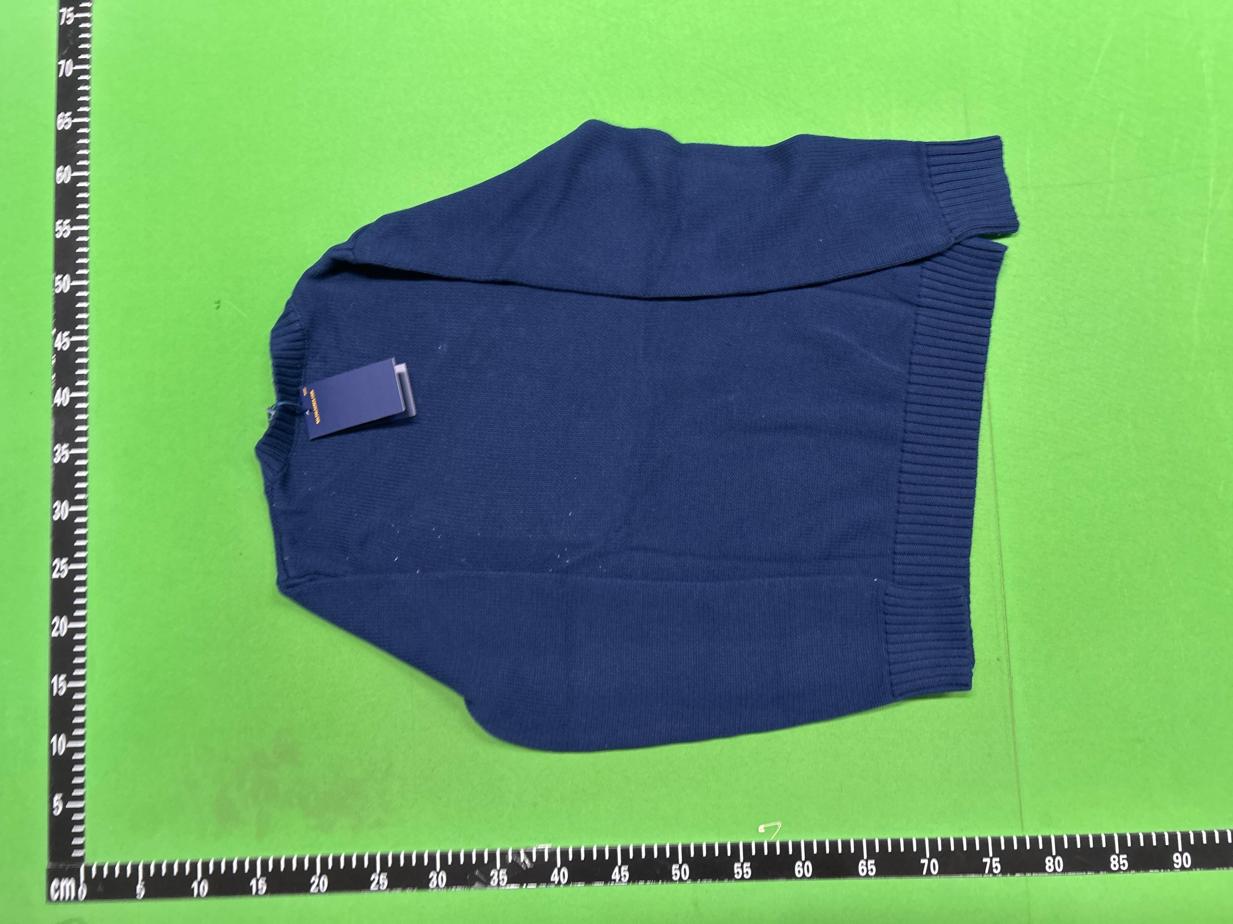 Foto QC 4 de Polo Ralph Lauren Iconic Crewneck Sweater American Flag Cotton Cream