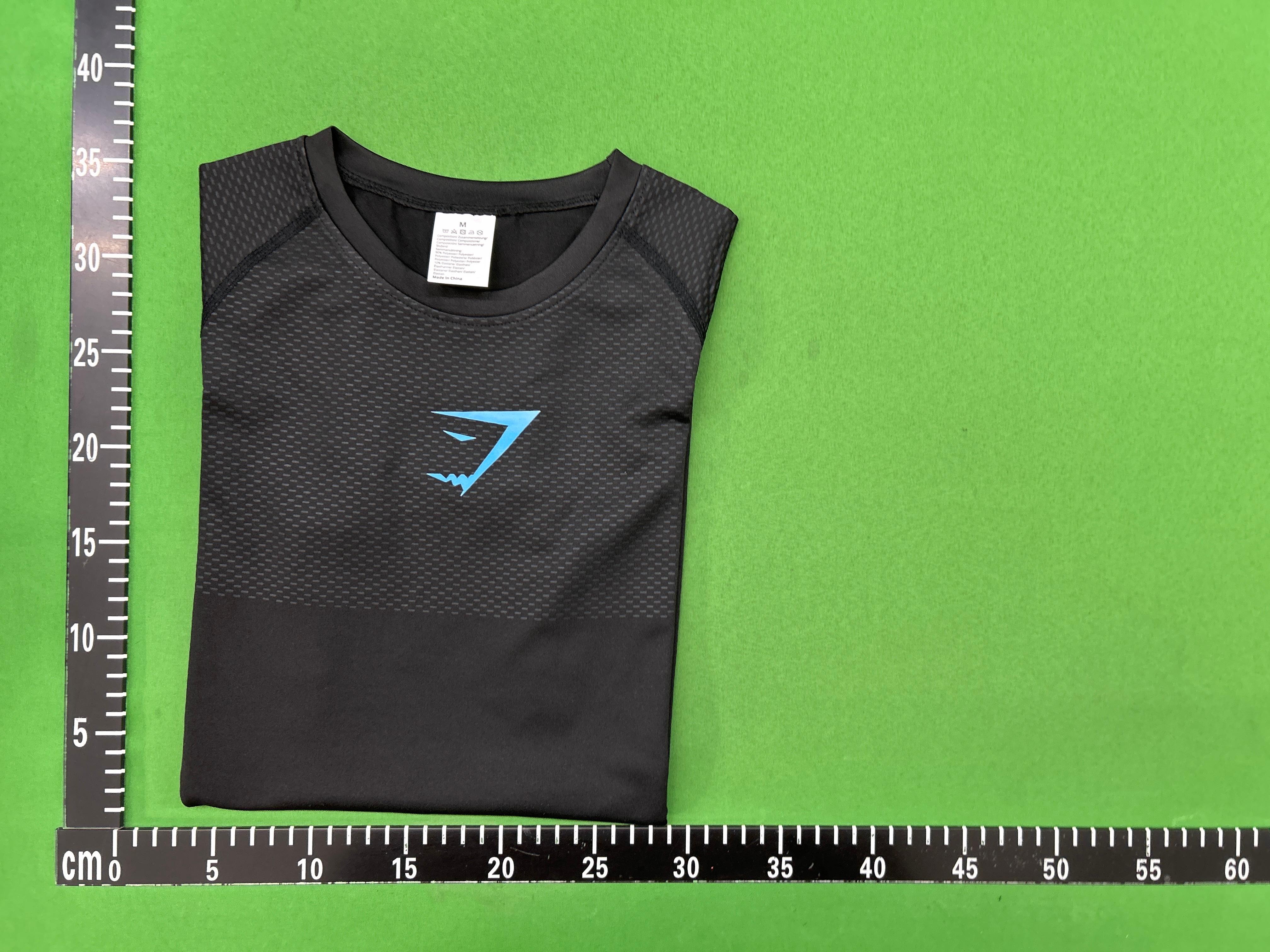 Foto QC 1 de Gymshark Apex Seamless Long Sleeve T-shirt Black Burgundy