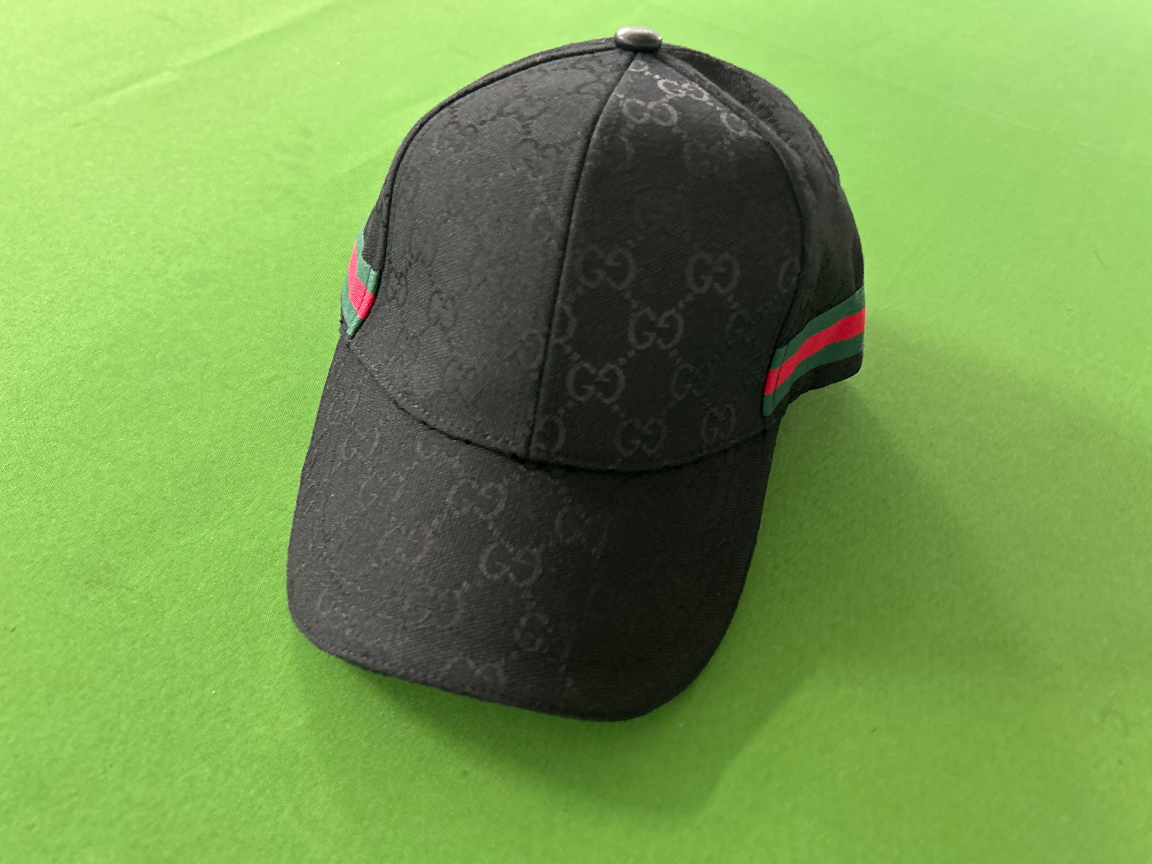 Foto QC 5 de Gucci Original GG Canvas Cap Beige/Blue