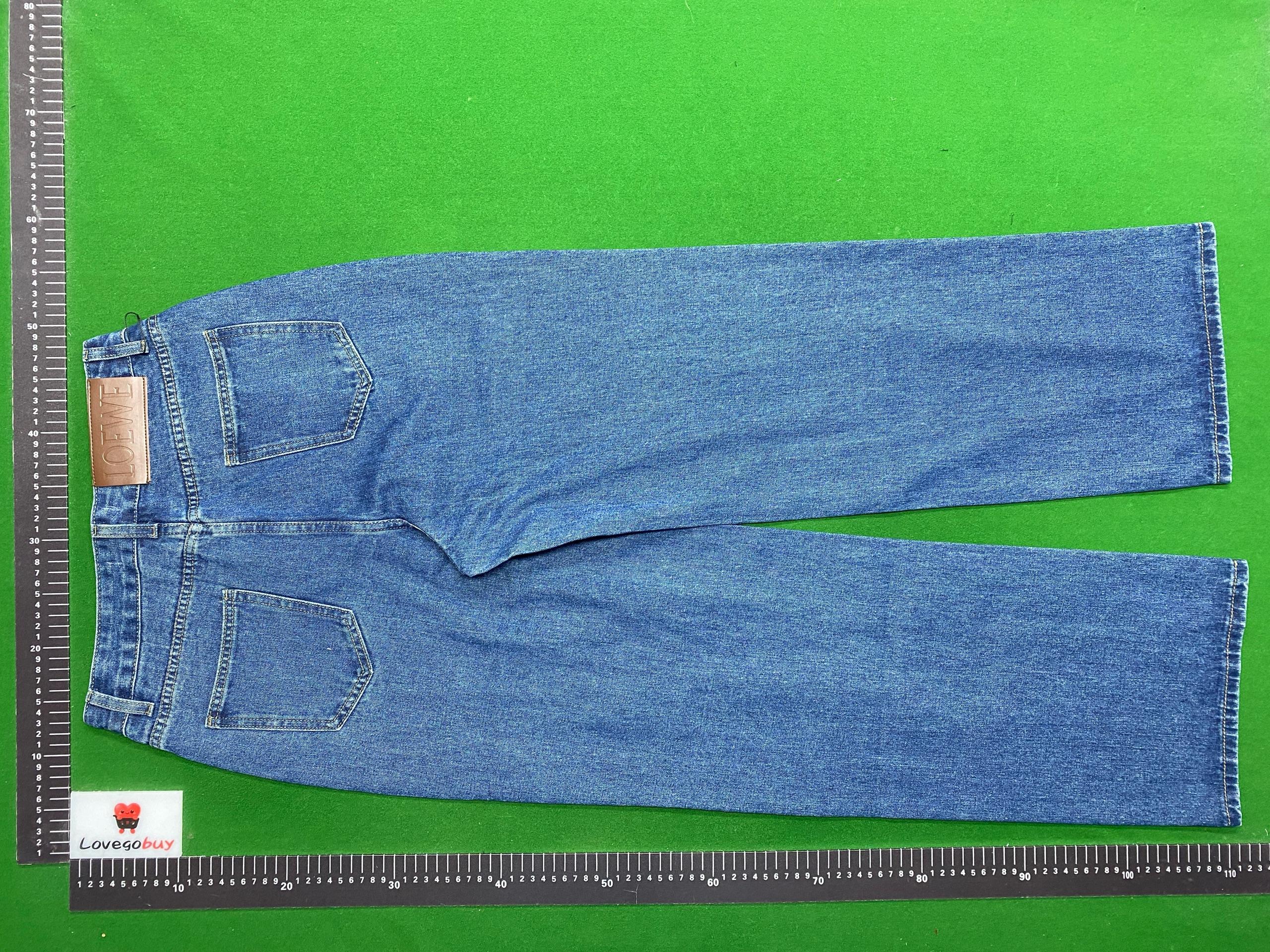 Foto QC 1 de Loewe Anagram Jeans Cut-Out Baggy Black