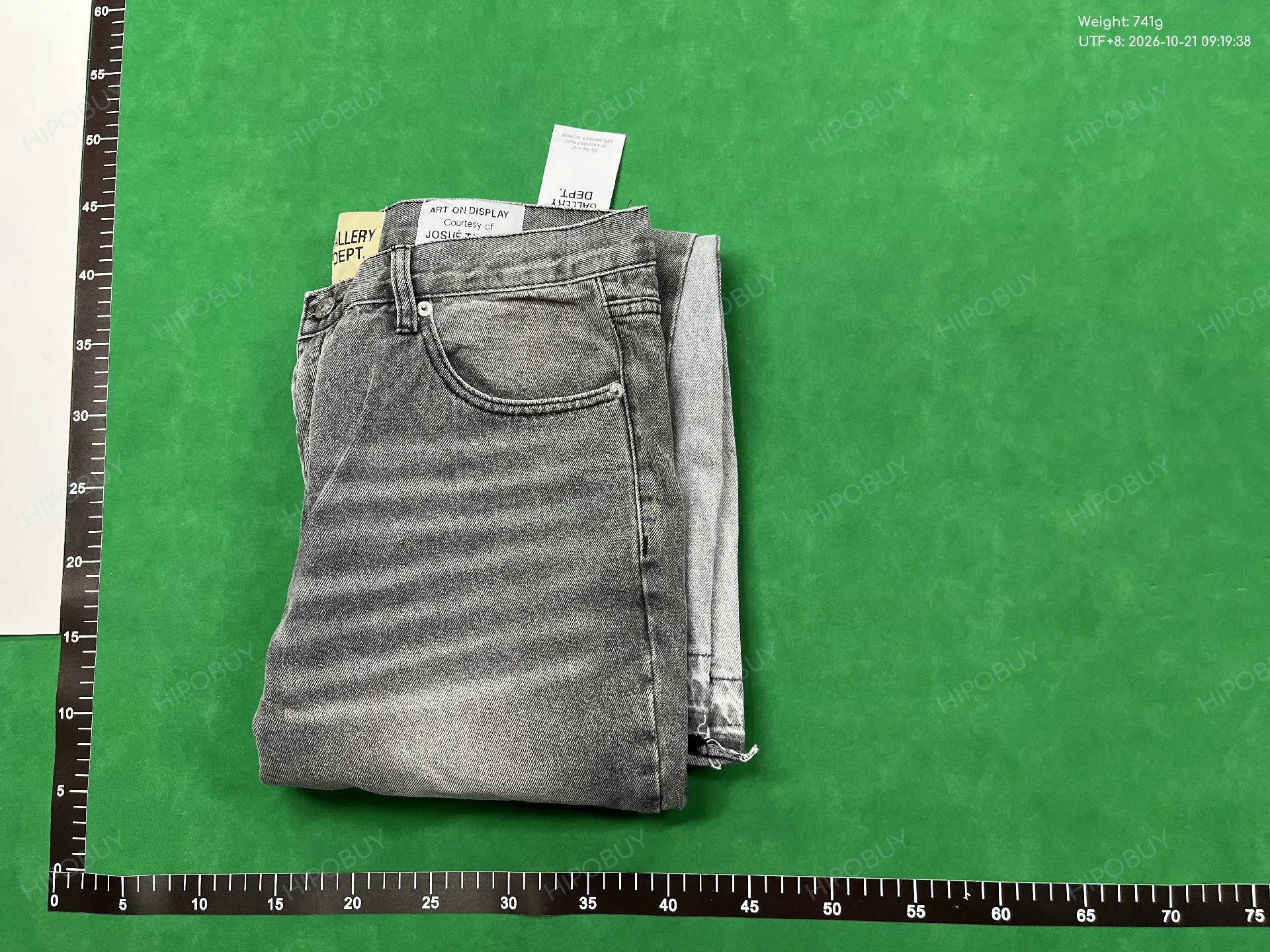 Foto QC 4 de Gallery Dept. x Chrome Hearts LA Flare Jeans Cross Patch Black
