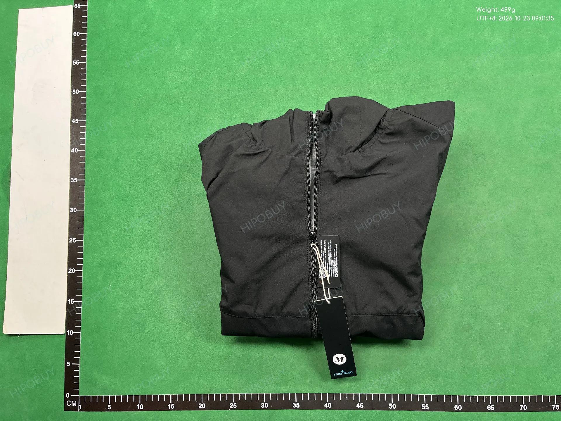 Foto QC 7 de Stone Island Membrana 3L TC Hooded Jacket Black