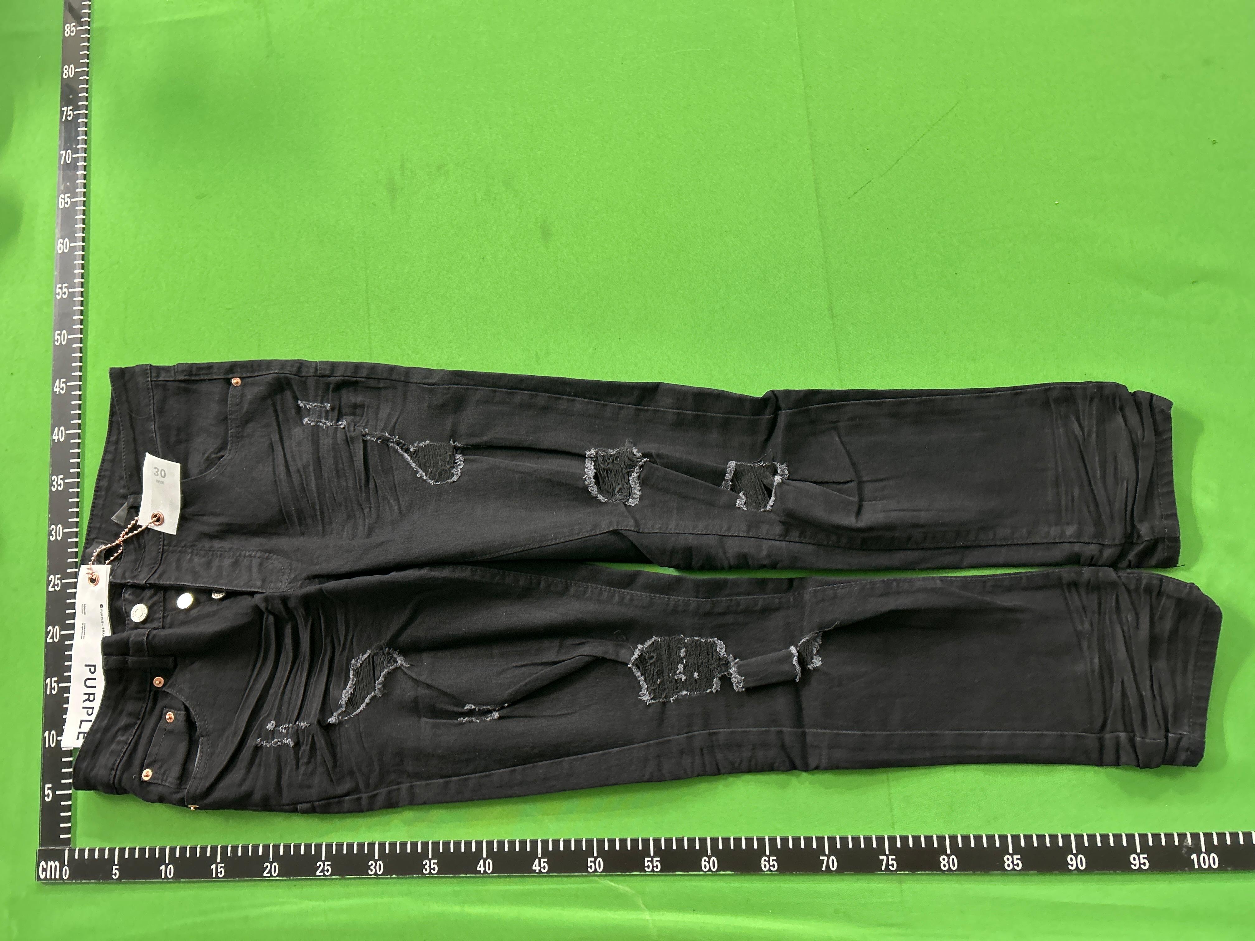 Foto QC 7 de Purple Brand Jeans Slim Distressed Light Blue