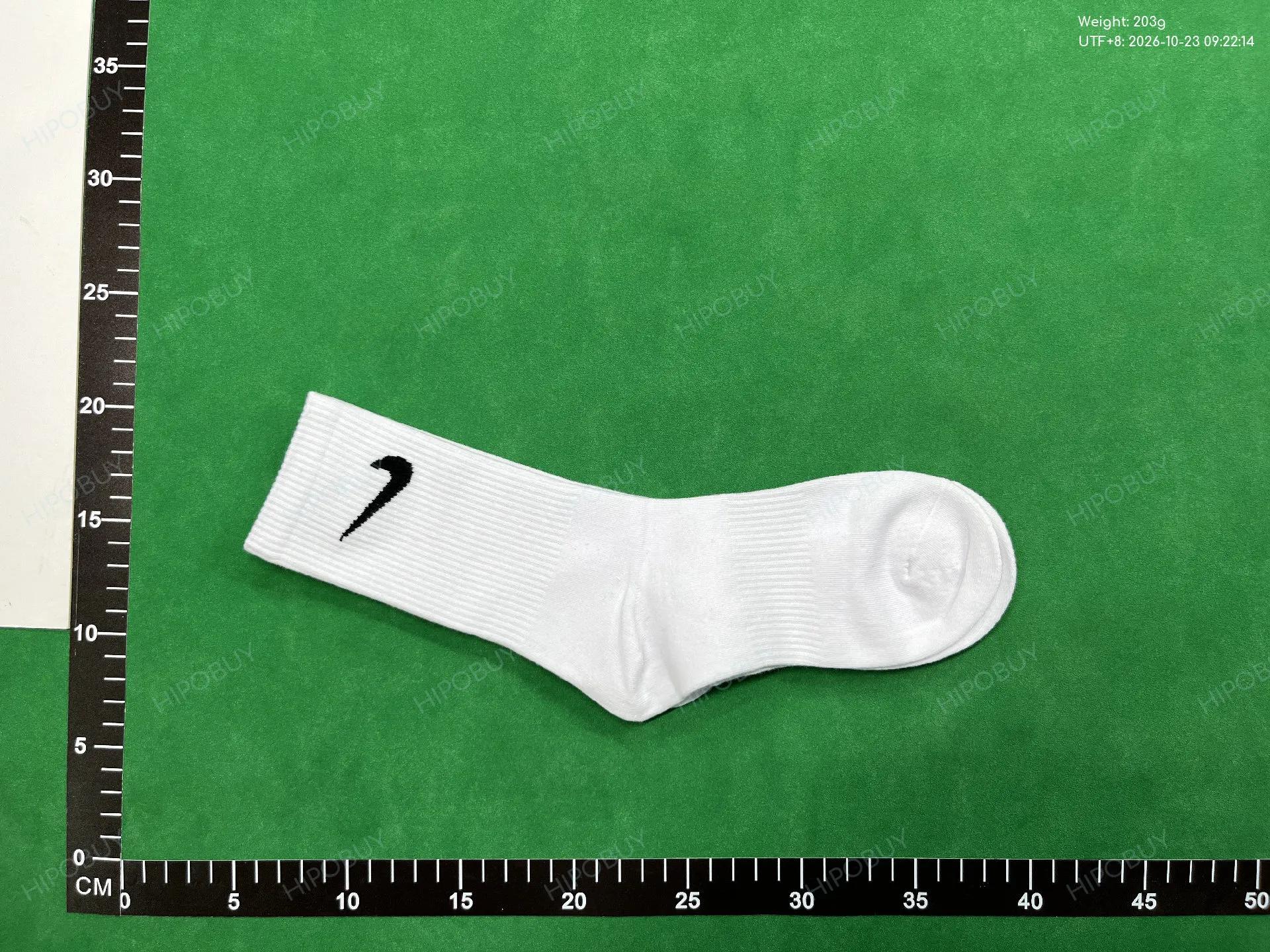 Foto QC 8 de Nike Crew Socks 5-Pair Pack White Black