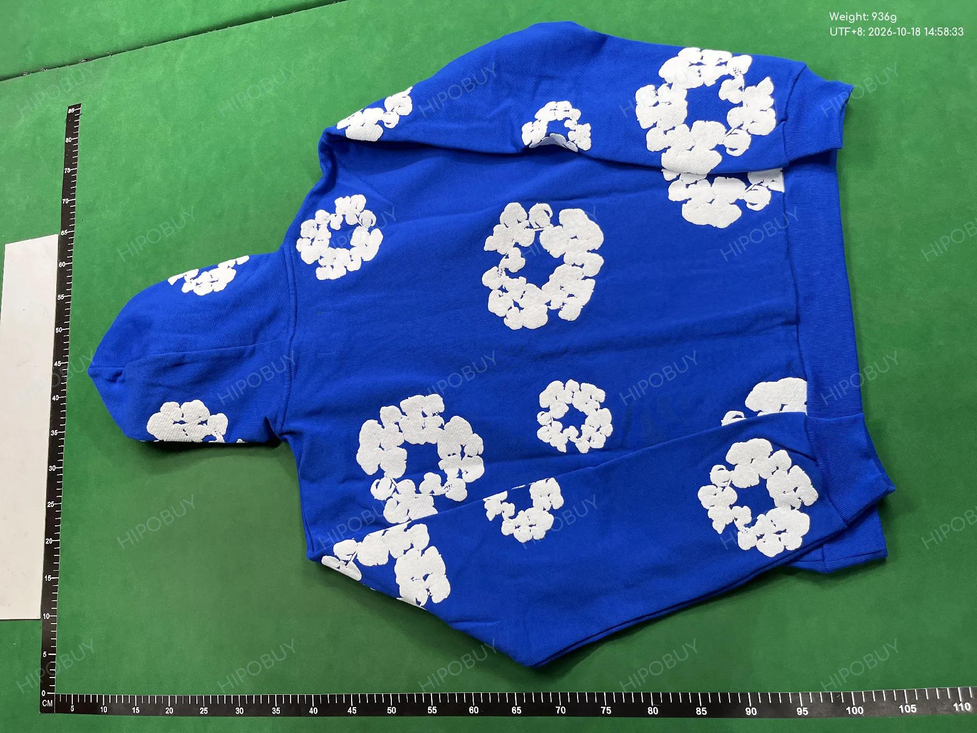 Foto QC 3 de Denim Tears Cotton Wreath Hoodie Black