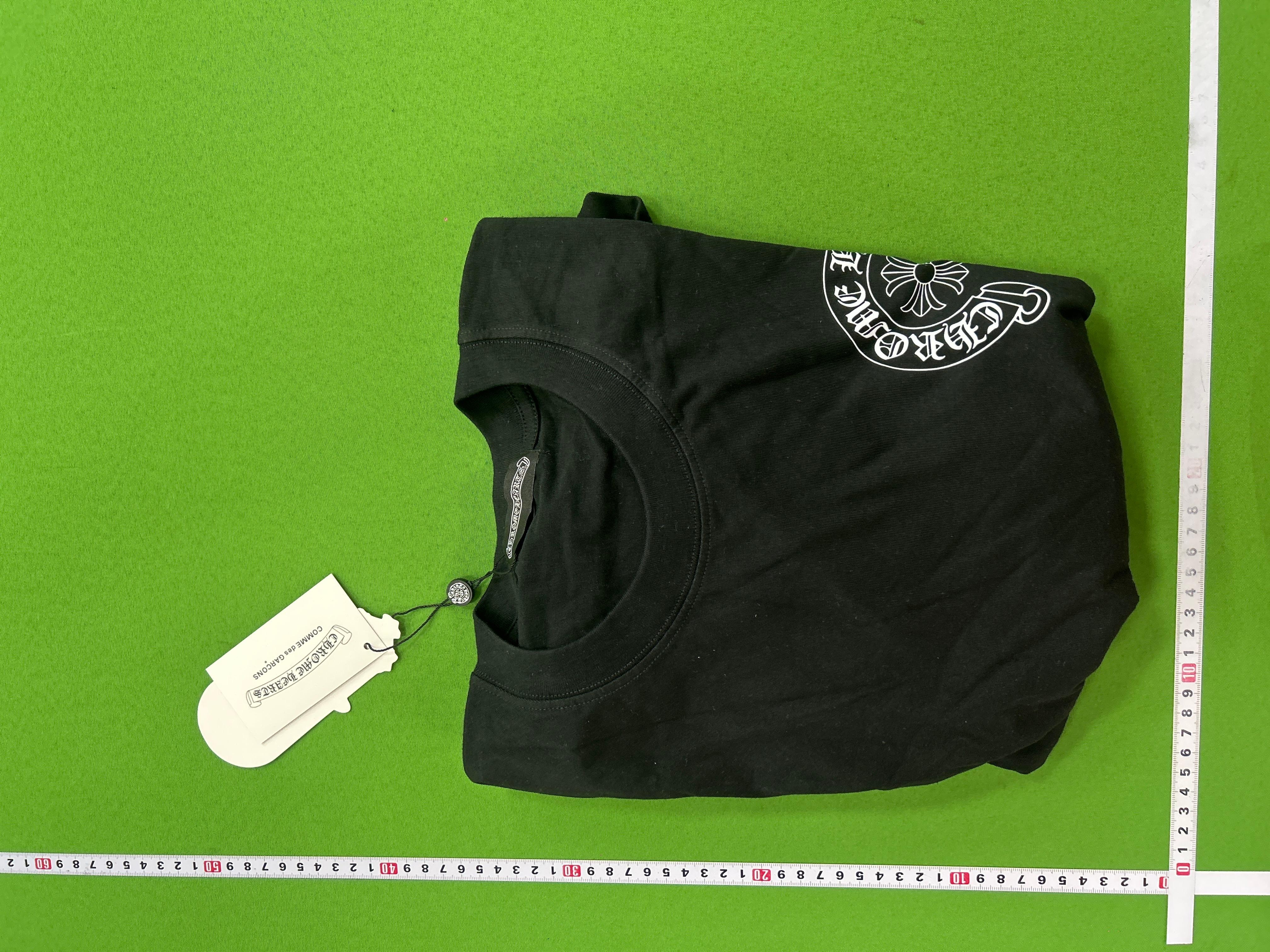 Foto QC 5 de Chrome Hearts Neck Logo Sleeve Print Pocket T-shirt White