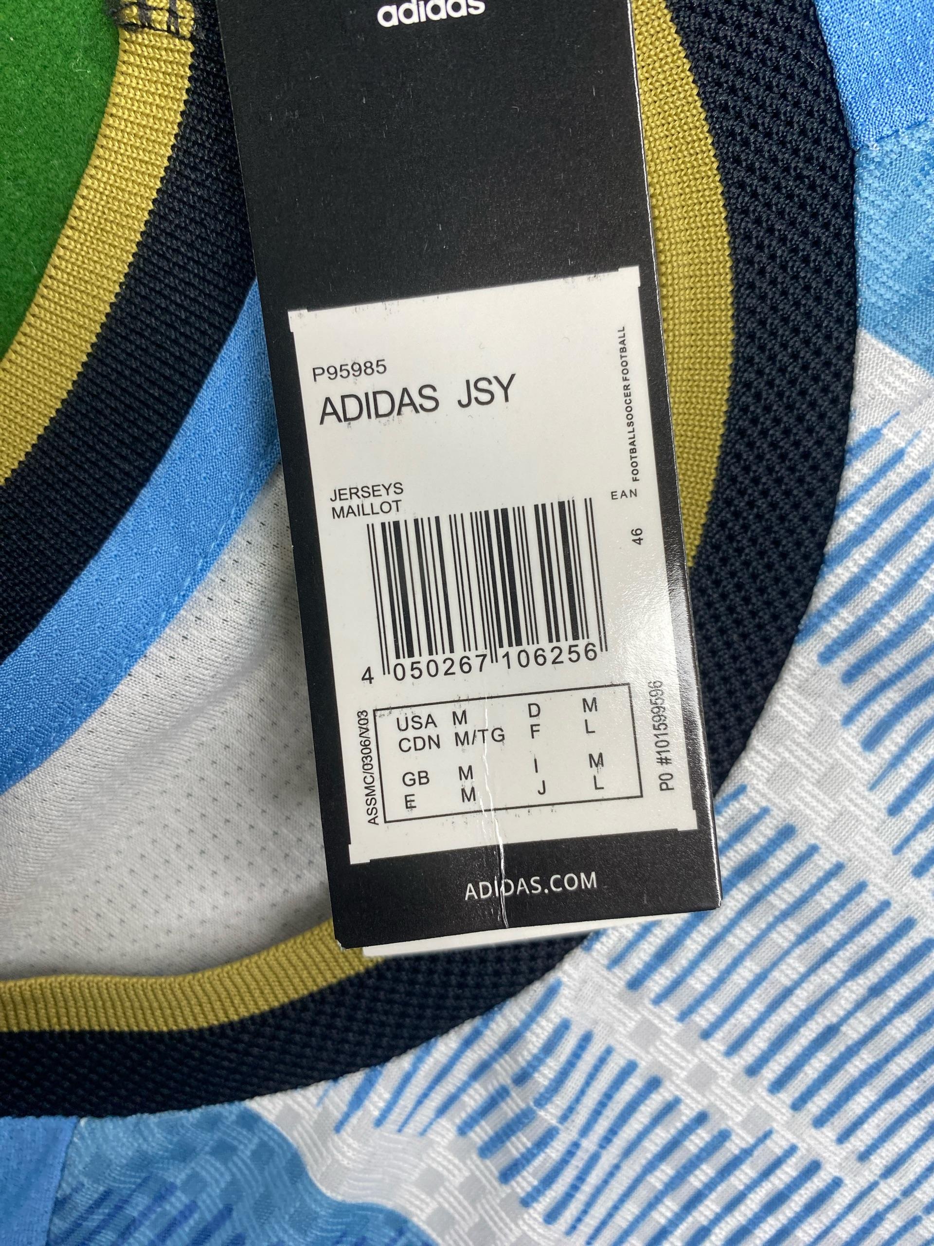 Foto QC 4 de Argentina 2026 World Cup Home Messi Jersey Blue/White