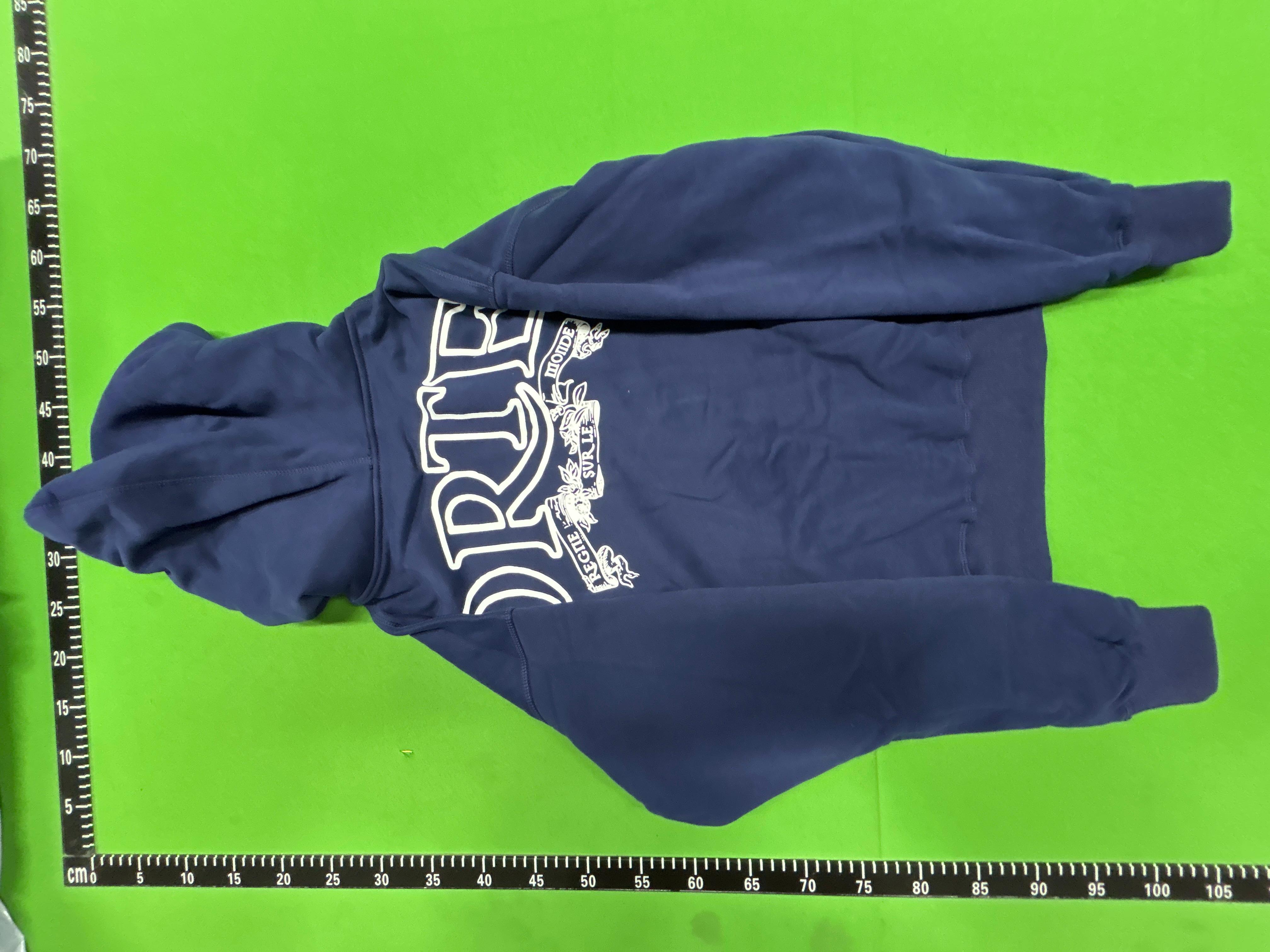 Foto QC 8 de Corteiz Zip Sweater Embroidered Script Logo Navy