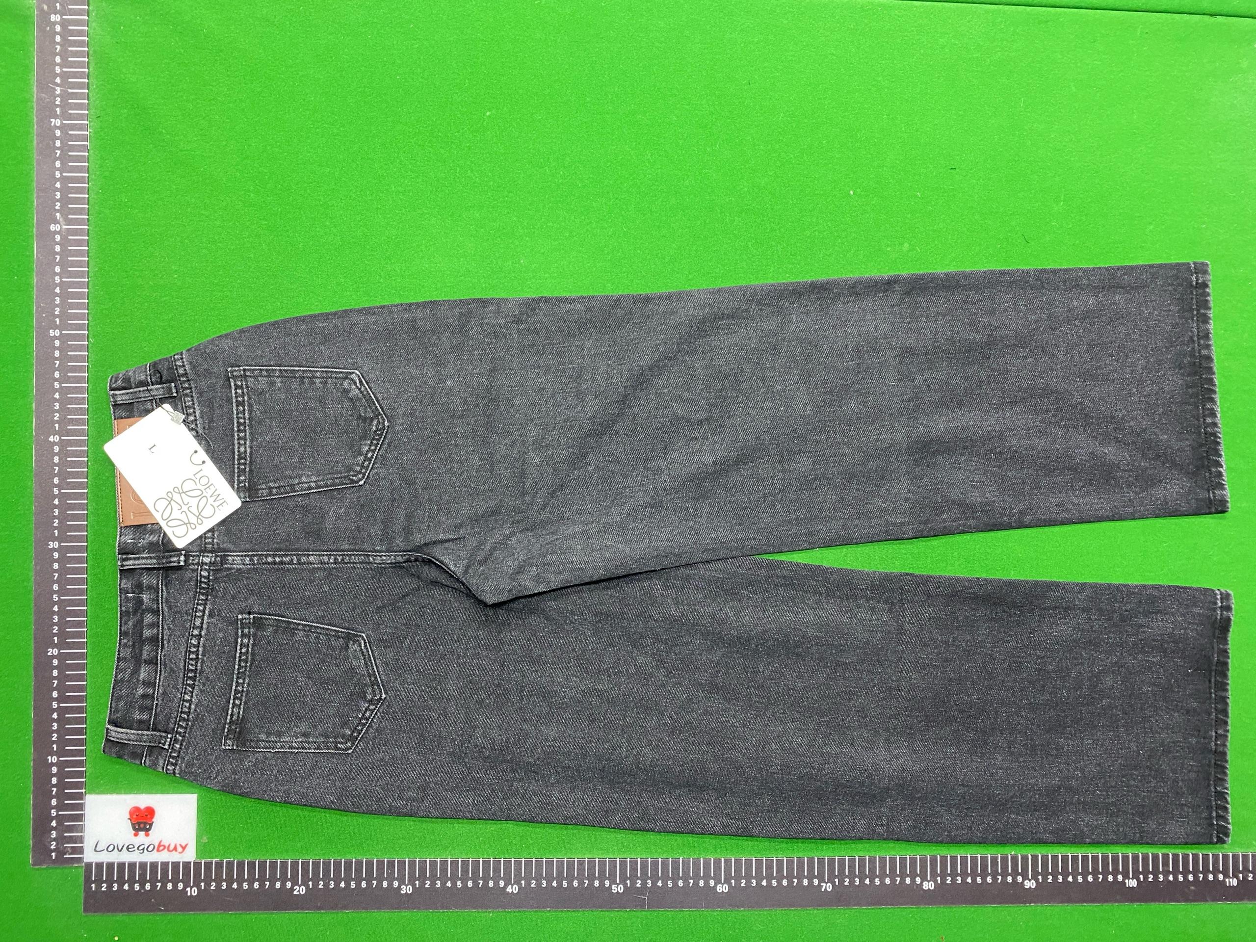 Foto QC 8 de Loewe Anagram Jeans Cut-Out Baggy Black