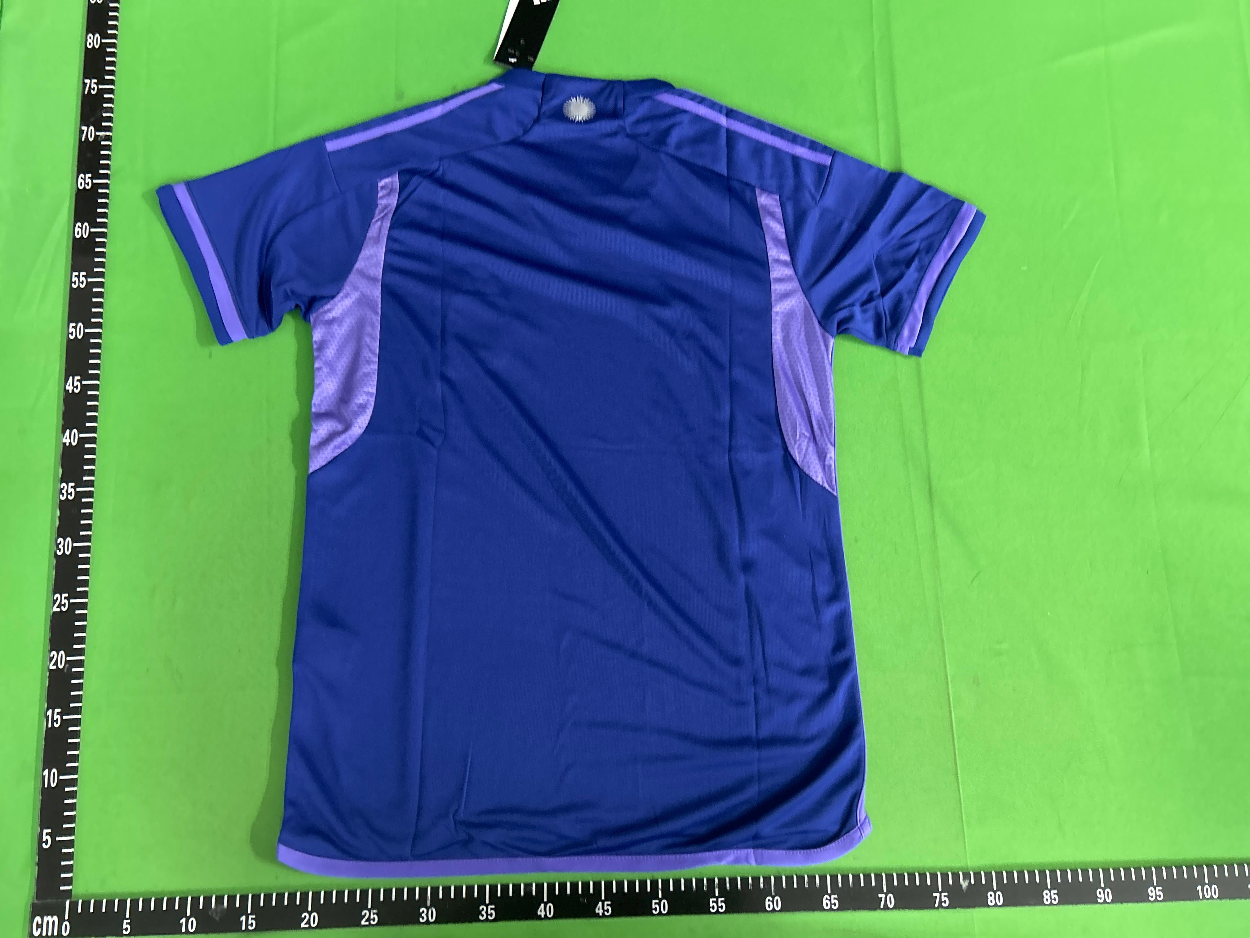 Foto QC 2 de Argentina x adidas 2006 Home Messi #19 Jersey Light Blue/White
