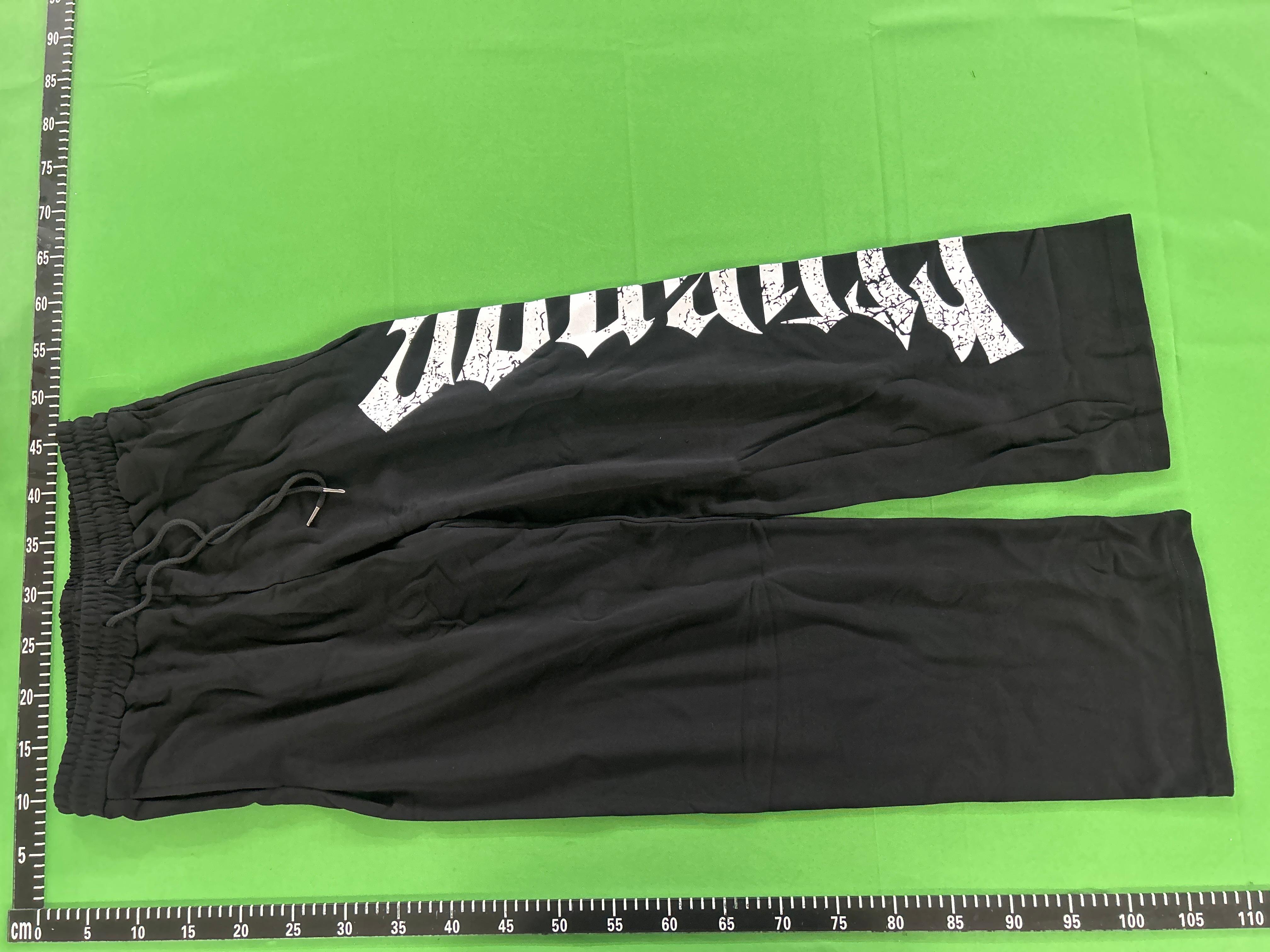 Foto QC 6 de YoungLA Patchwork Sweatpants Baggy Teal