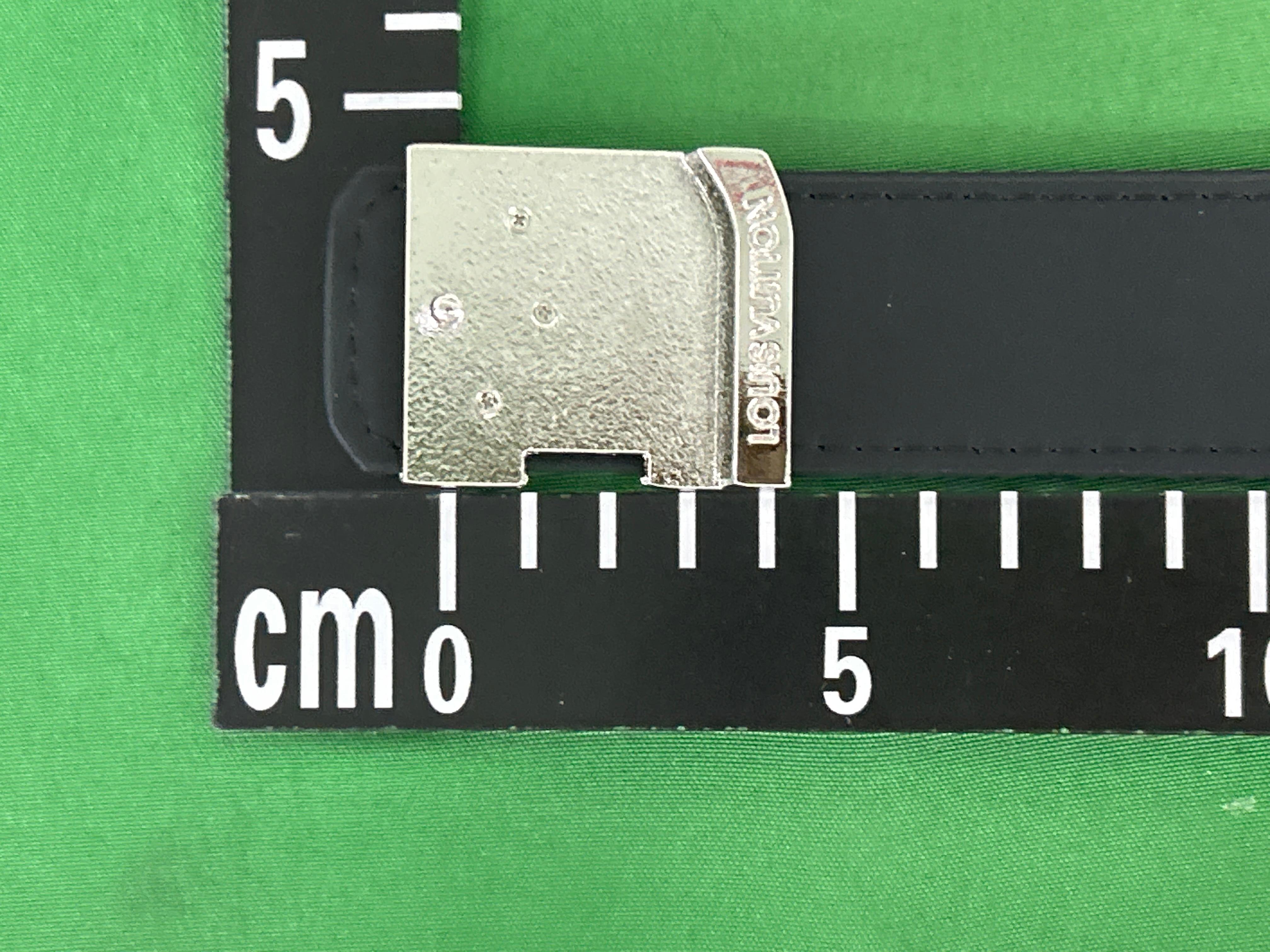 Foto QC 8 de Louis Vuitton LV Initiales Reversible Belt Damier Ebene