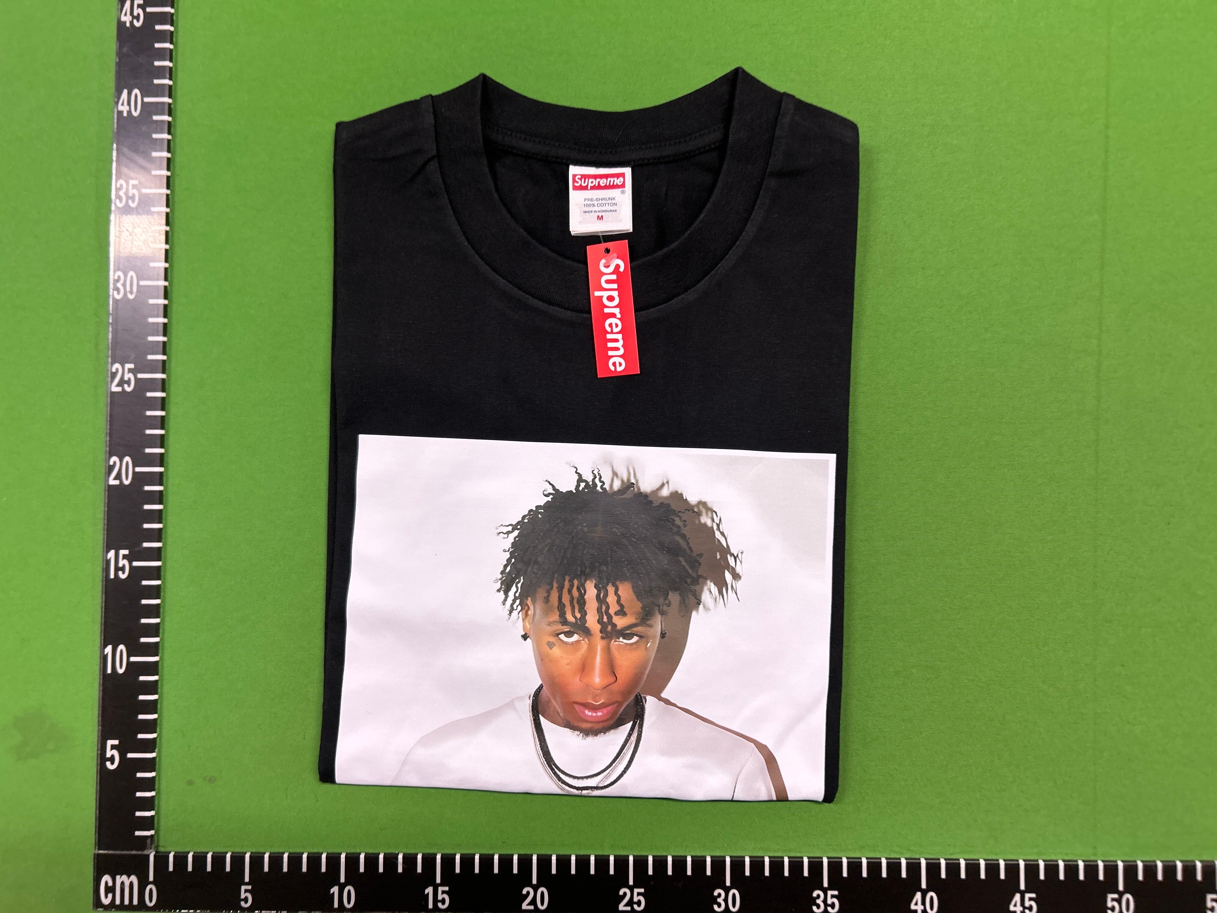 Foto QC 1 de Supreme Swarovski Box Logo Tee White