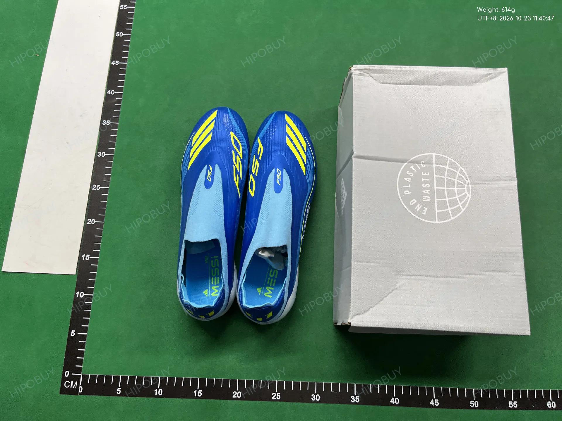 Foto QC 7 de adidas F50 Elite Laceless FG Lamine Yamal White Solar Red IF0601