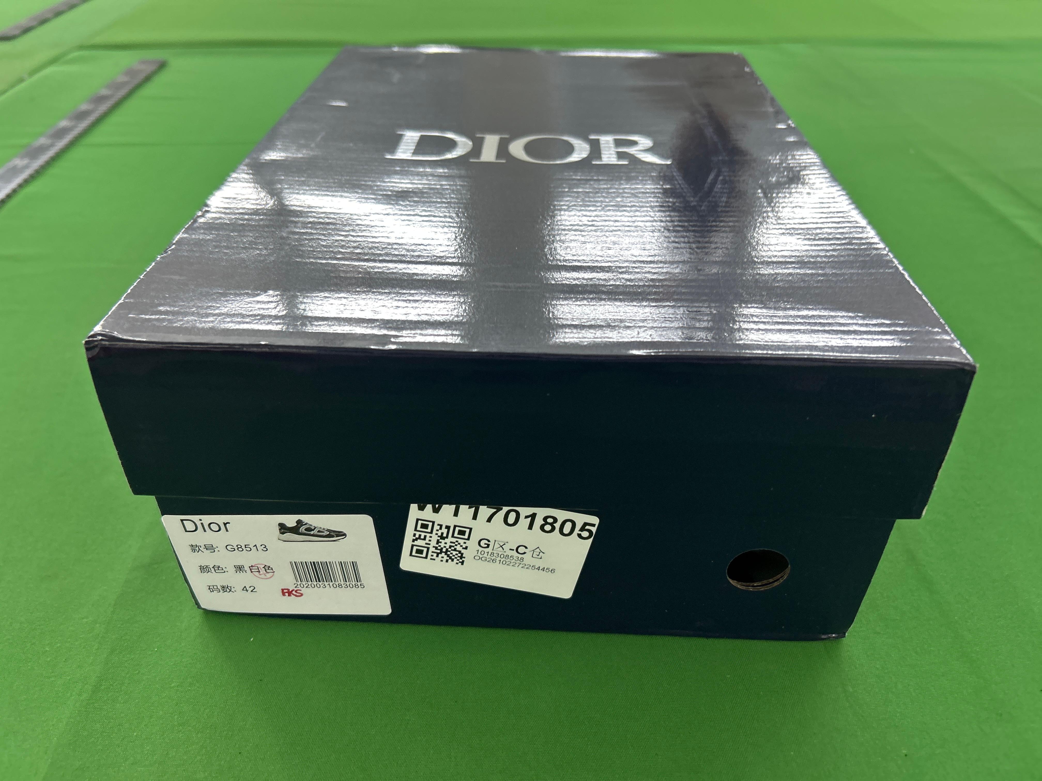 Foto QC 1 de Dior B30 Mesh and Technical Fabric Low Black White 3SN279ZMB_H969
