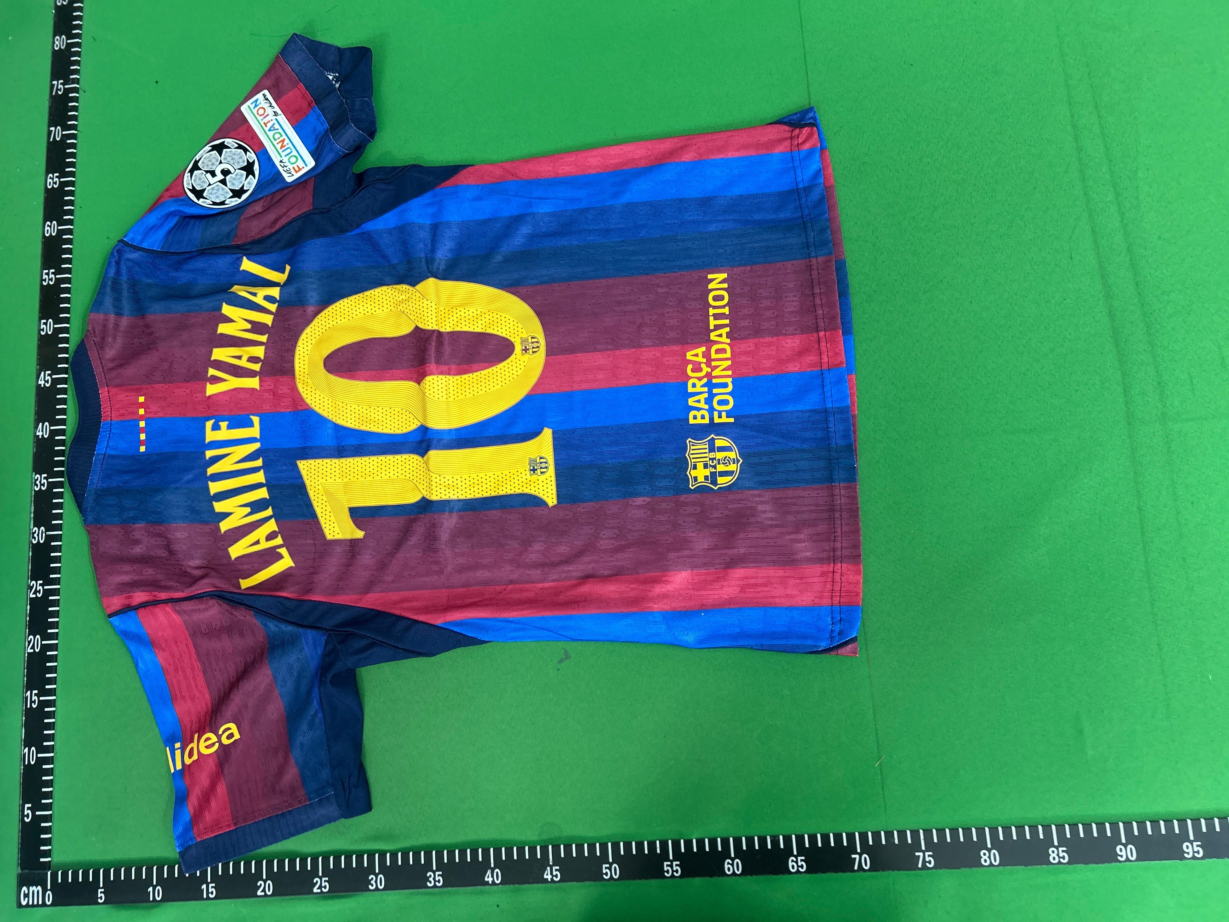 Foto QC 2 de Nike x FC Barcelona 2024/25 Home Player Version Jersey Deep Royal Blue/Noble Red