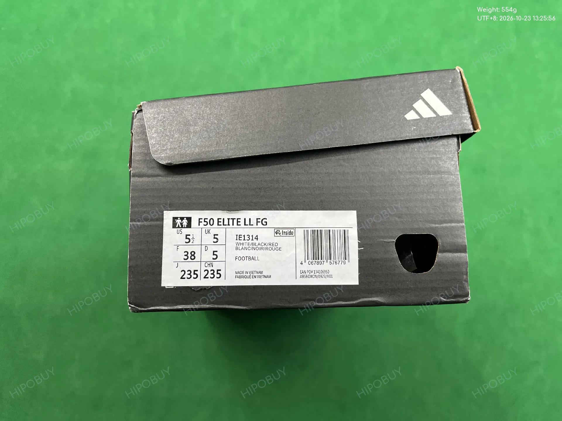 Foto QC 2 de adidas F50 Elite Laceless FG Lamine Yamal White Solar Red IF0601