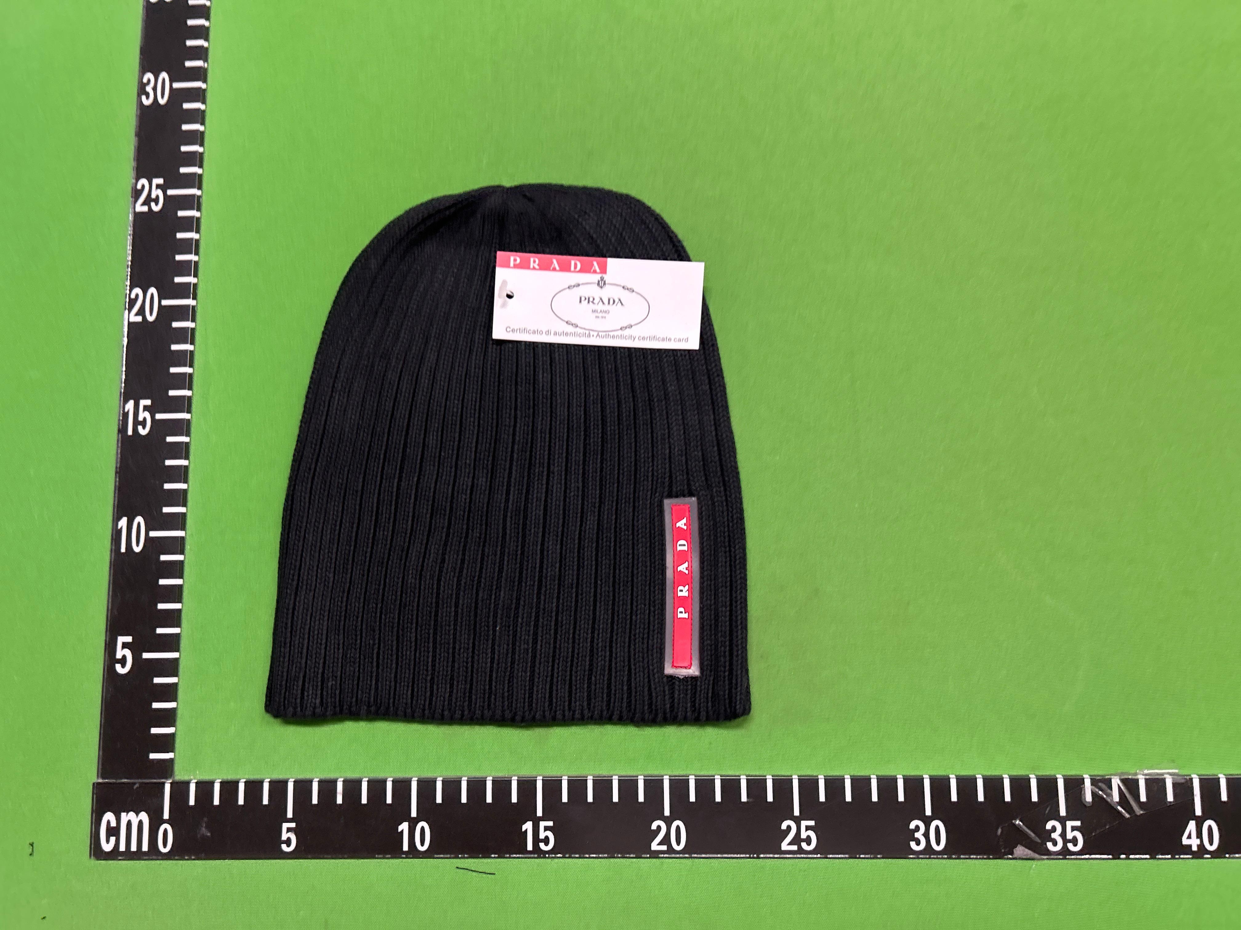 Foto QC 5 de Prada Linea Rossa Beanie Brown