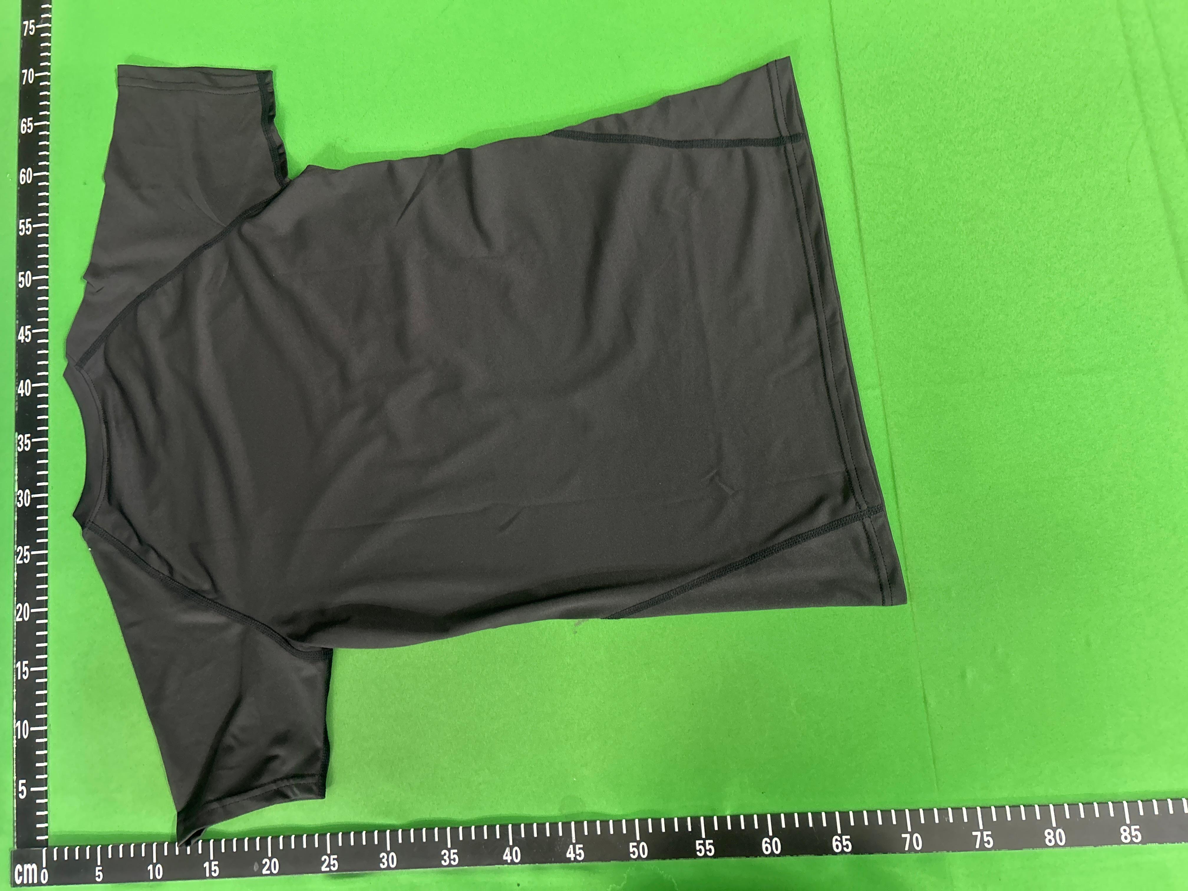 Foto QC 8 de Gymshark T-shirt Seamless Compression Logo Black Grey