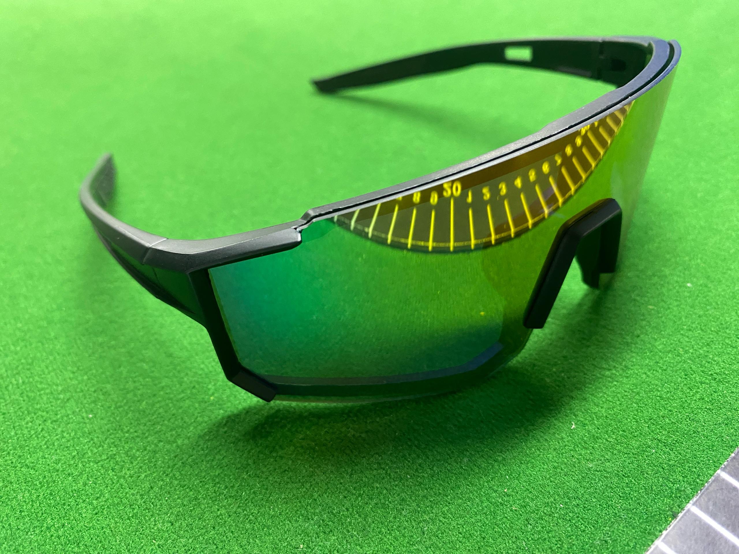 Foto QC 7 de Square-Frame Plastic Goggles Black Blue