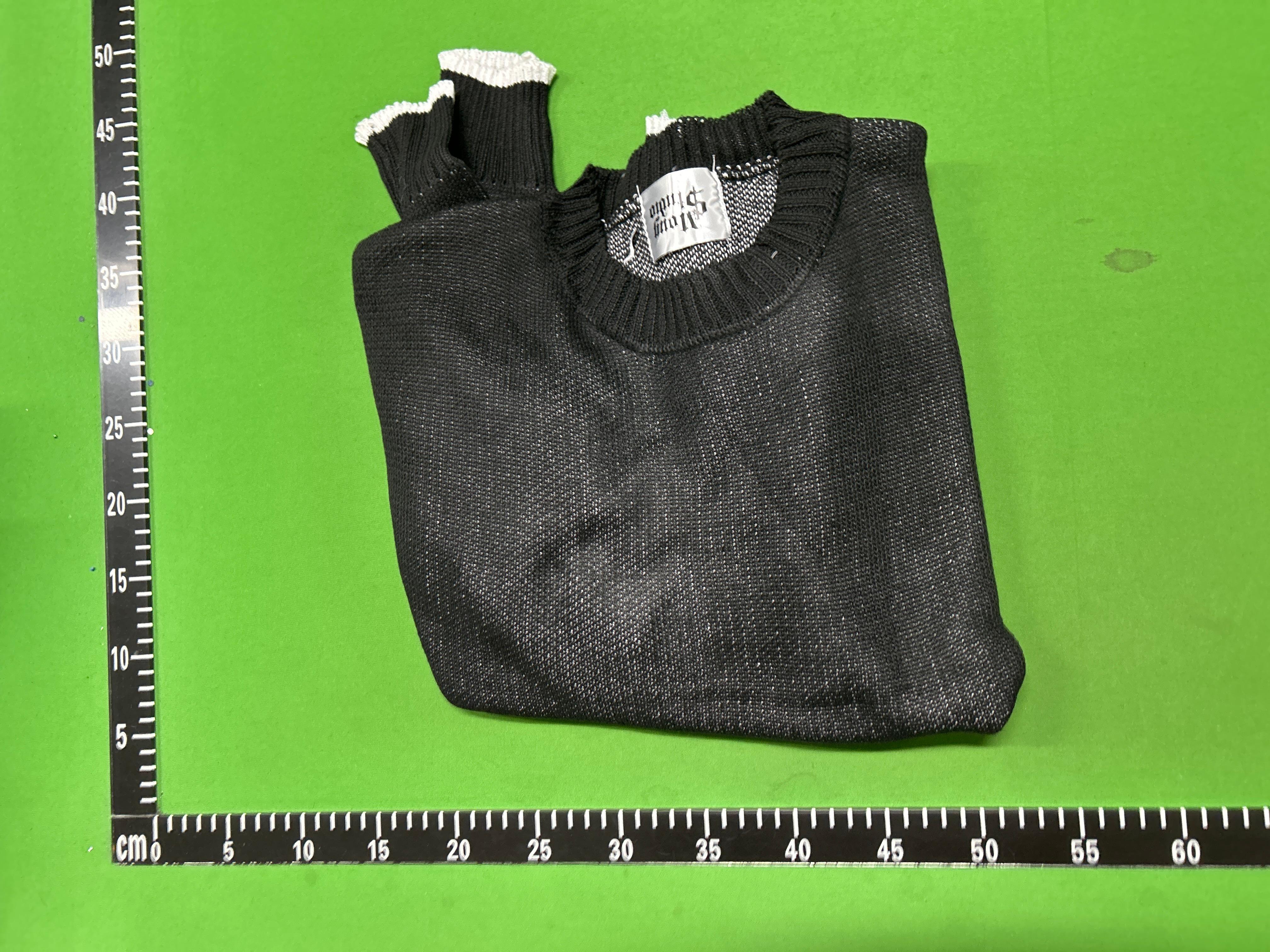 Foto QC 8 de Other Crewneck Sweater Retro Washed Dollar Sign Grey