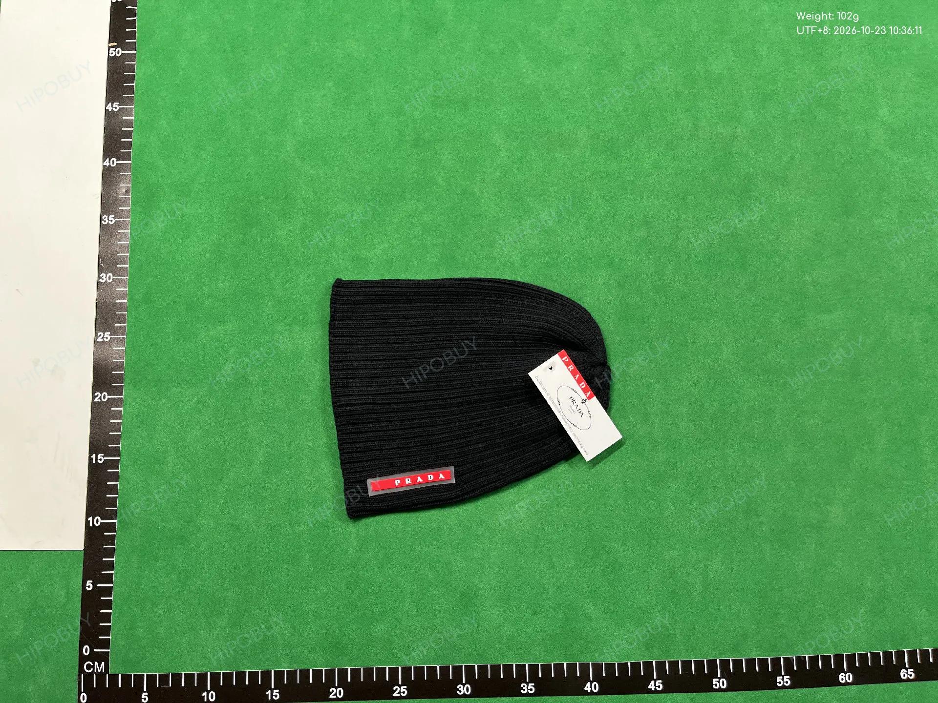 Foto QC 8 de Prada Linea Rossa Beanie Brown