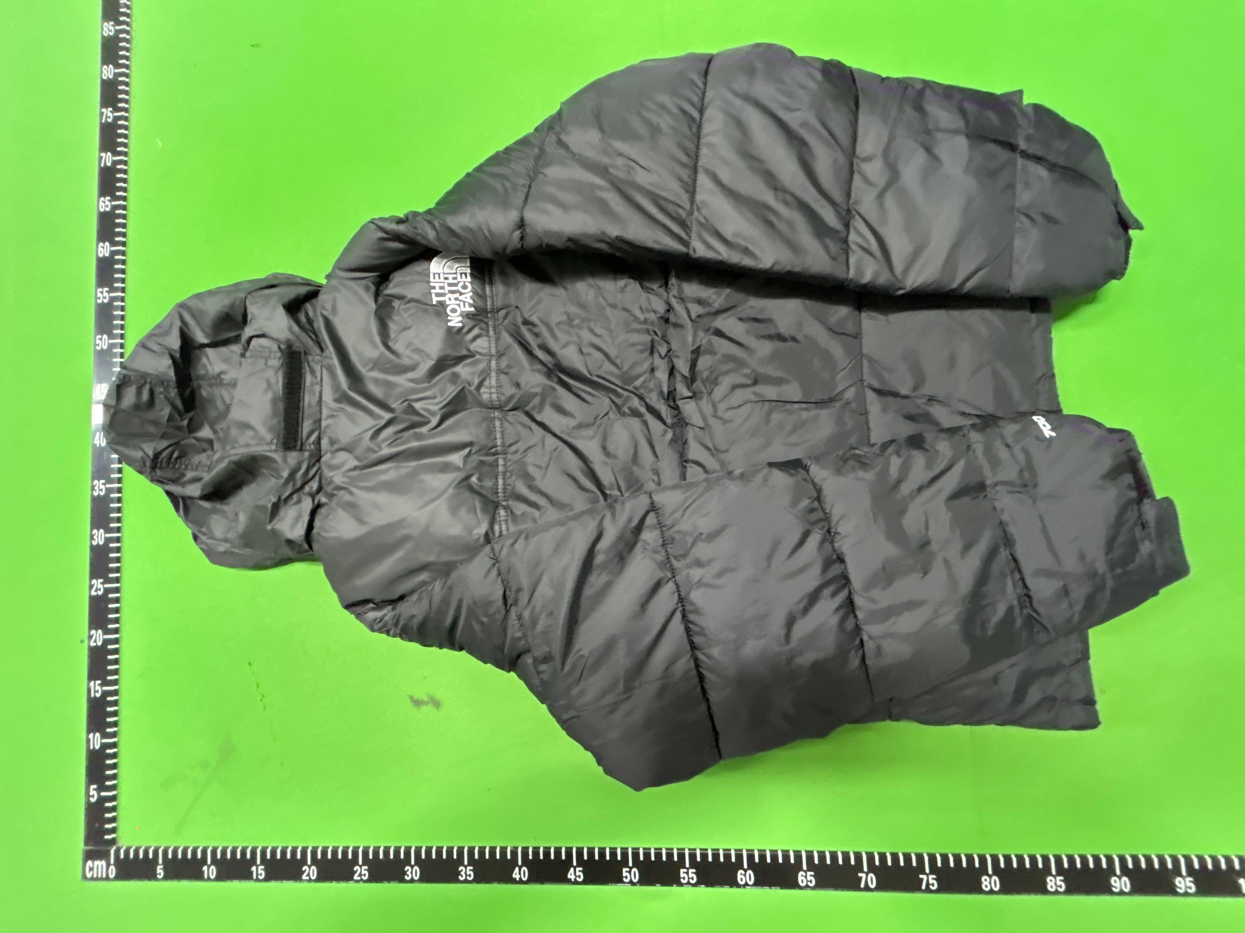 Foto QC 4 de The North Face Puffer Jacket Hooded 700-Fill Down Grey Black