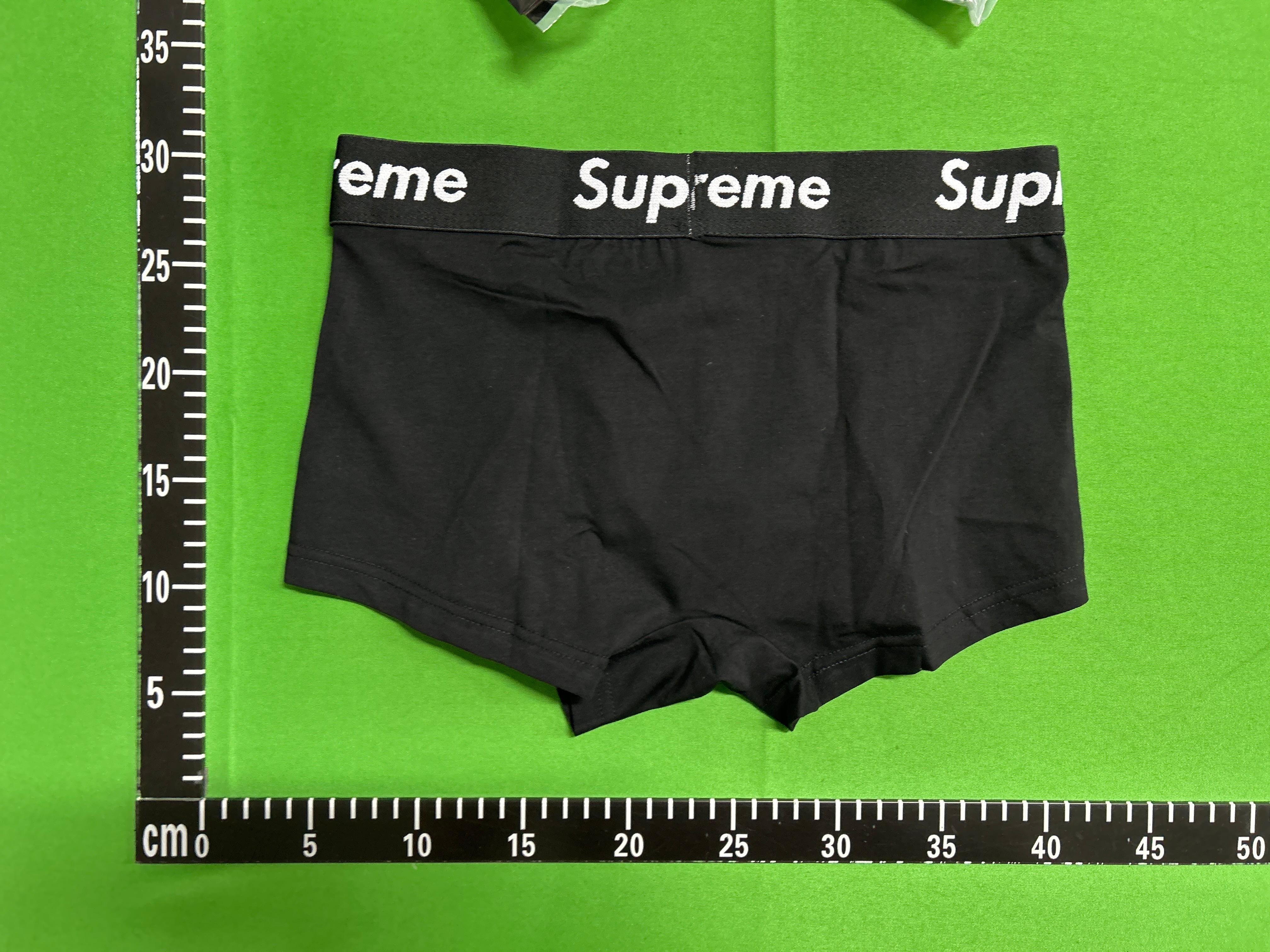 Foto QC 7 de Supreme Underwear Cotton Boxer Briefs Red