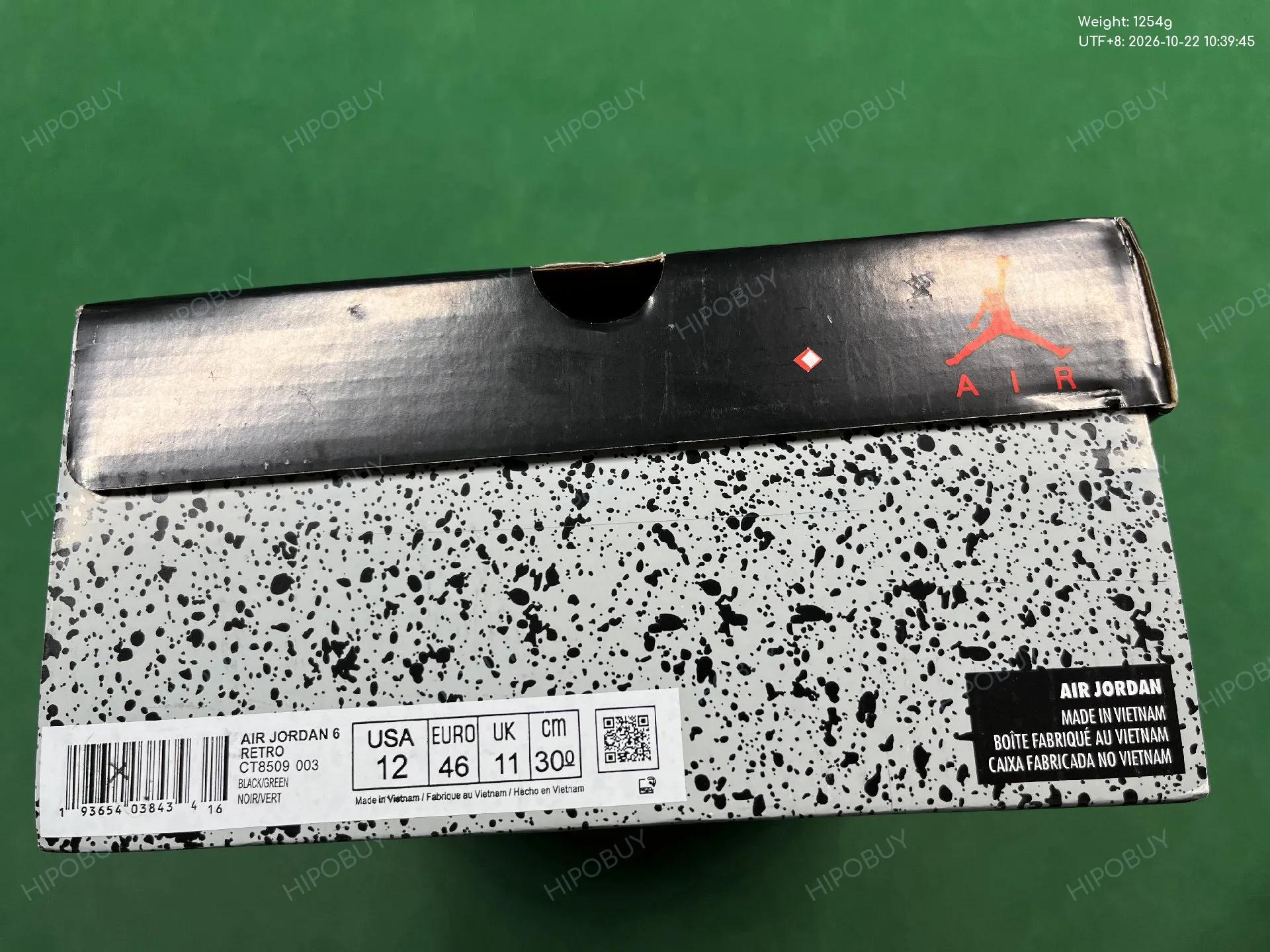 Foto QC 2 de Jordan 6 Retro Reverse Oreo CT8529-112