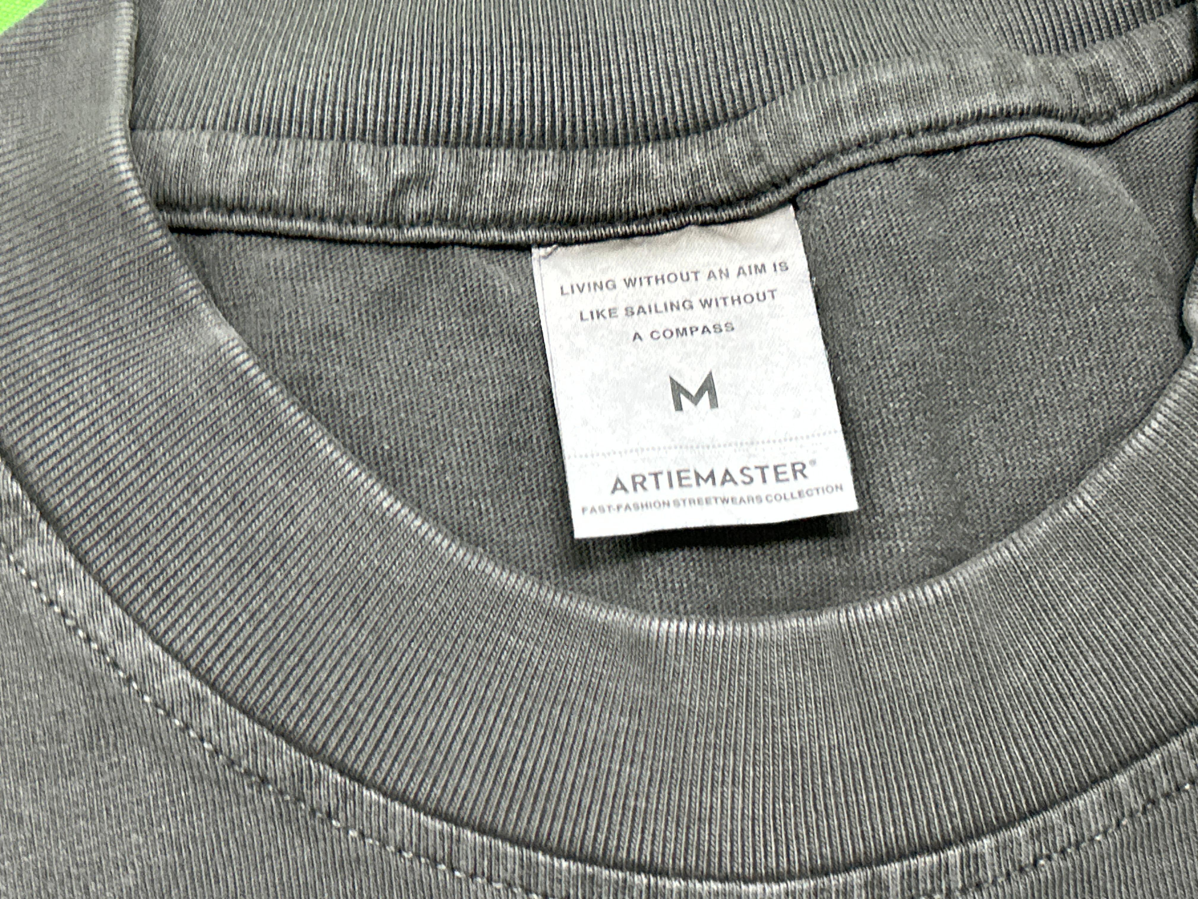 Foto QC 2 de Other Heavyweight Oversized Washed T-shirt Black