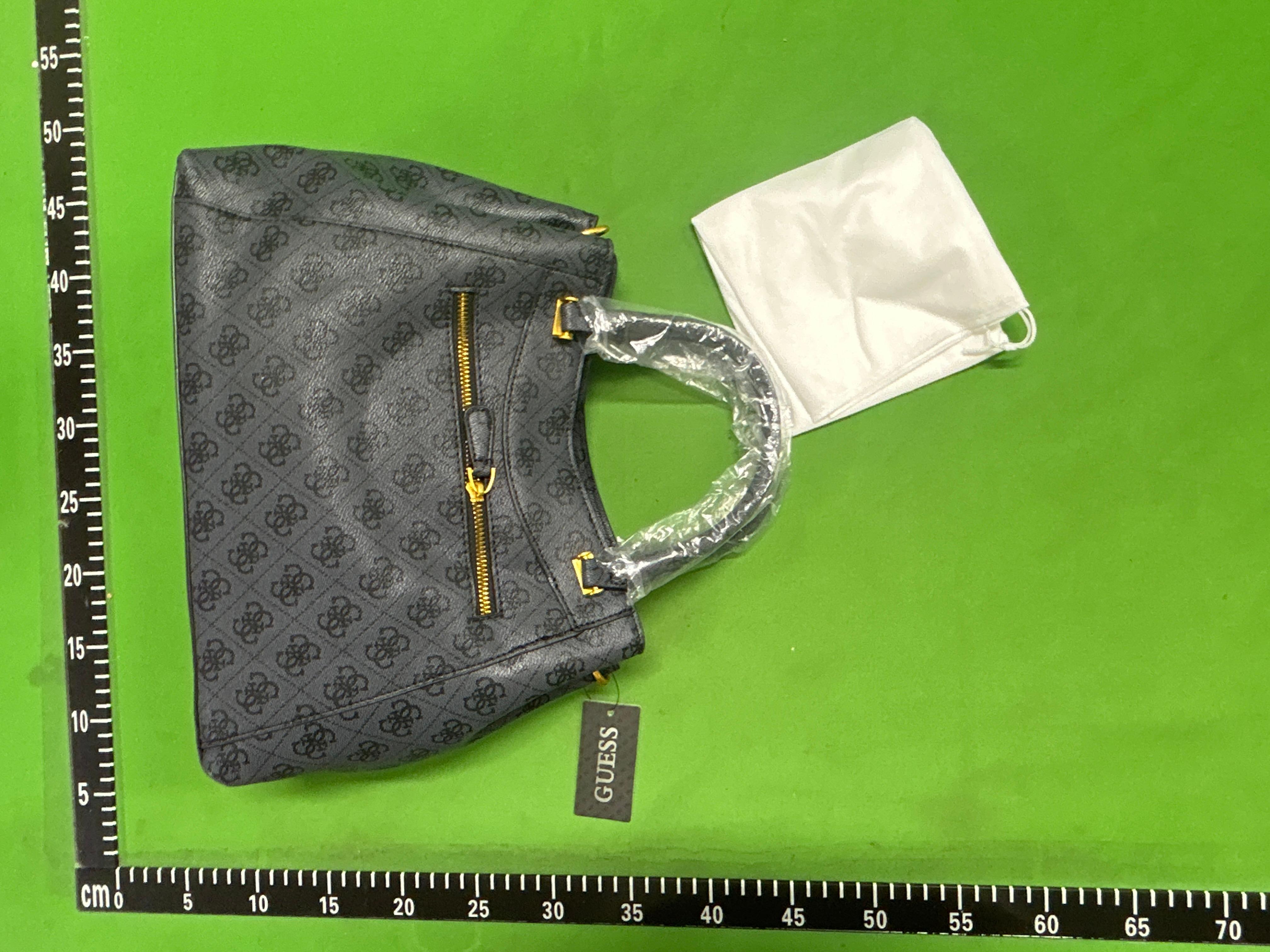 Foto QC 1 de GUESS Satchel Monogram Canvas