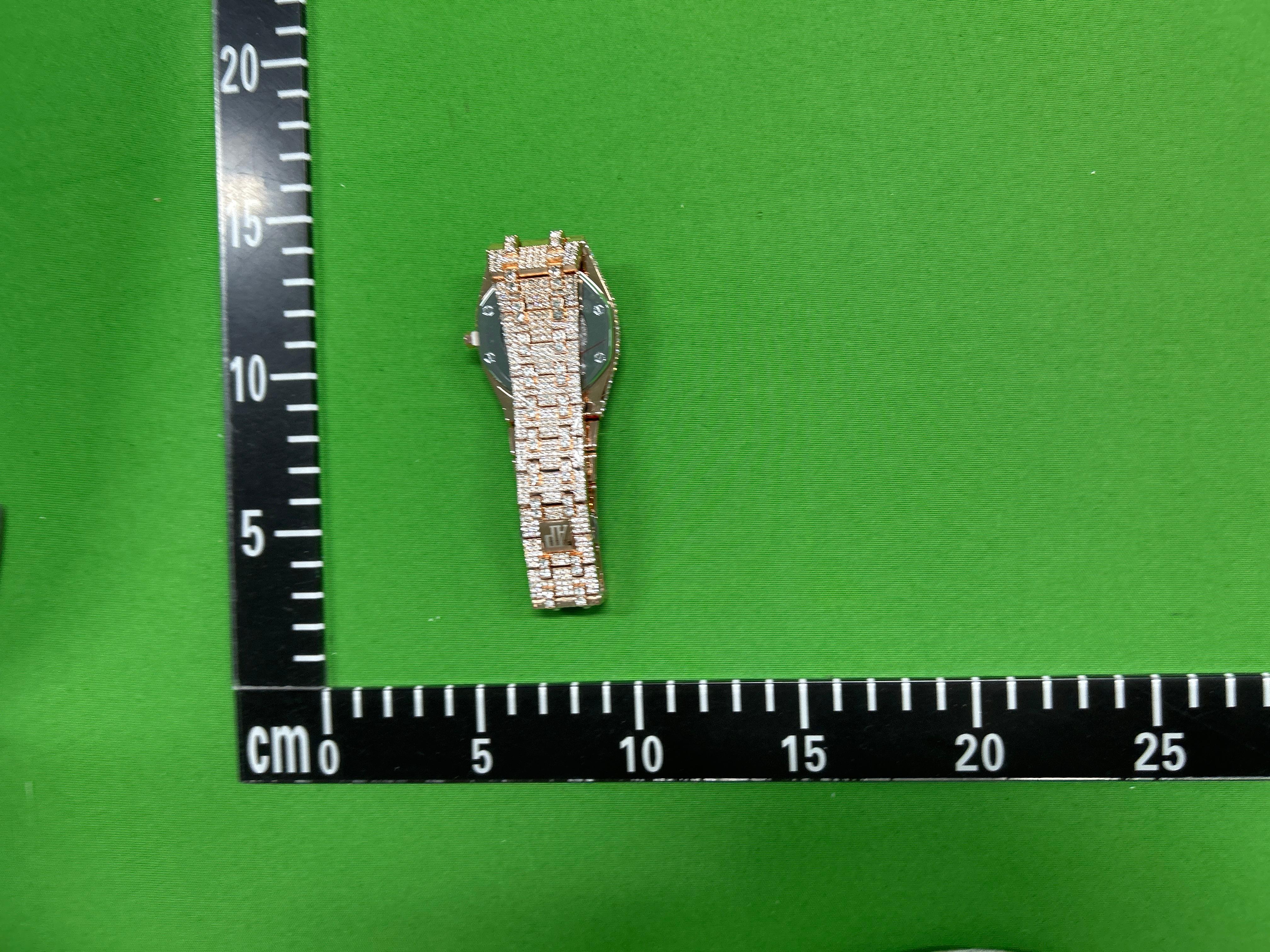 Foto QC 7 de Cartier Santos de Cartier Iced Out WSSA0018