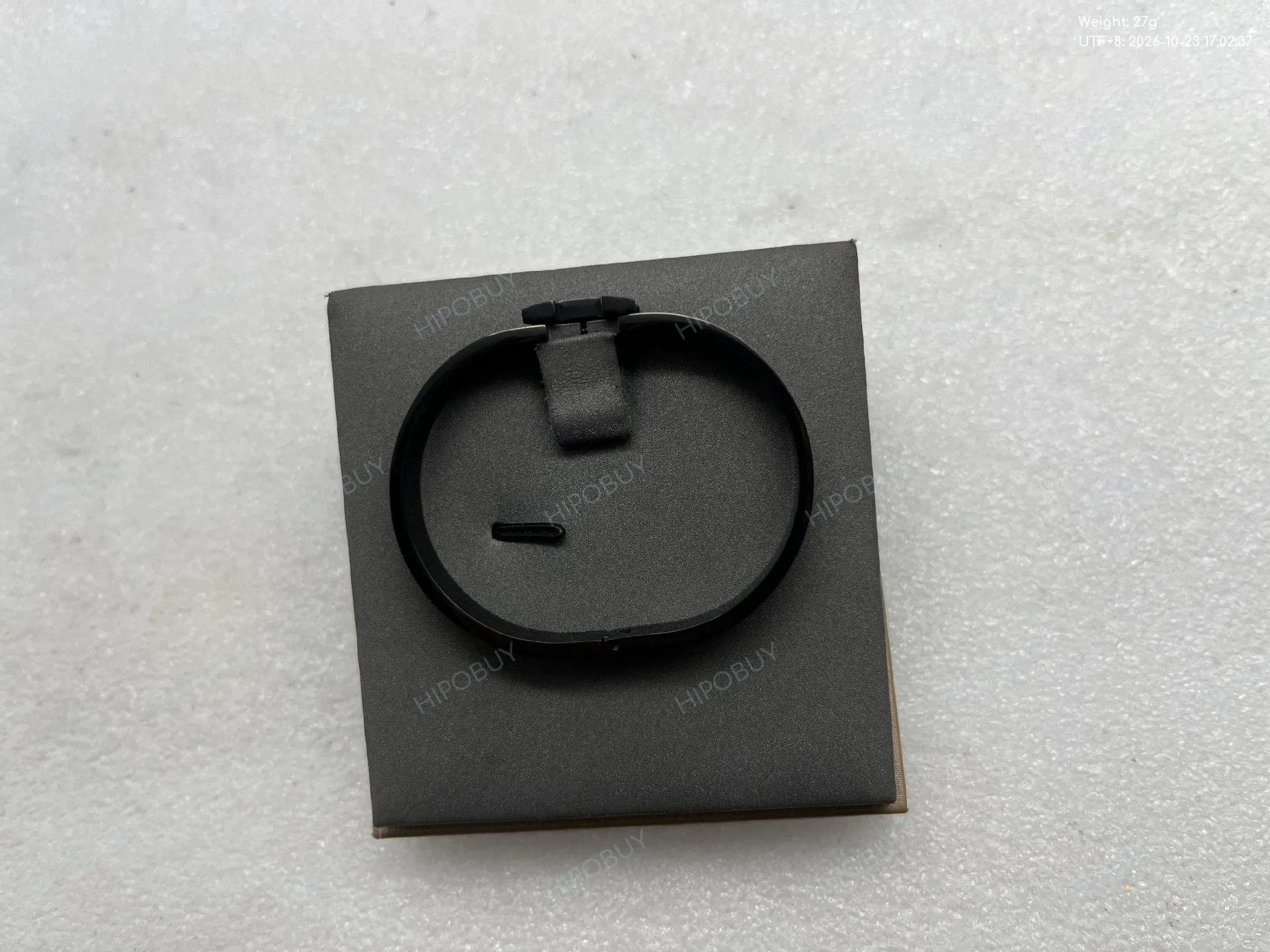 Foto QC 3 de Hermes Clic HH Bracelet Metal Black