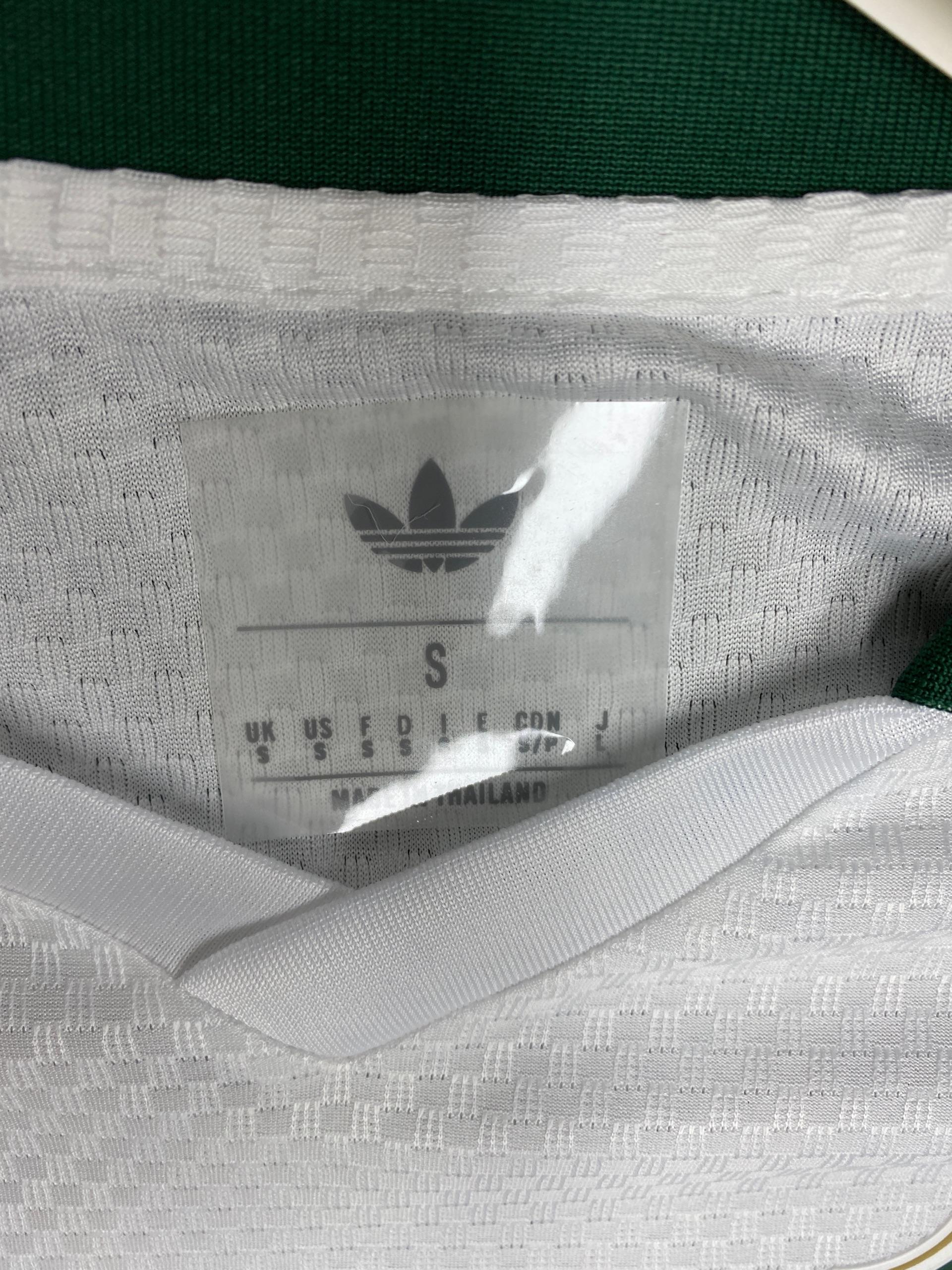 Foto QC 5 de Other x Al-Ahli Saudi FC Retro 1937 Home Striped Lace-Up Jersey Green White