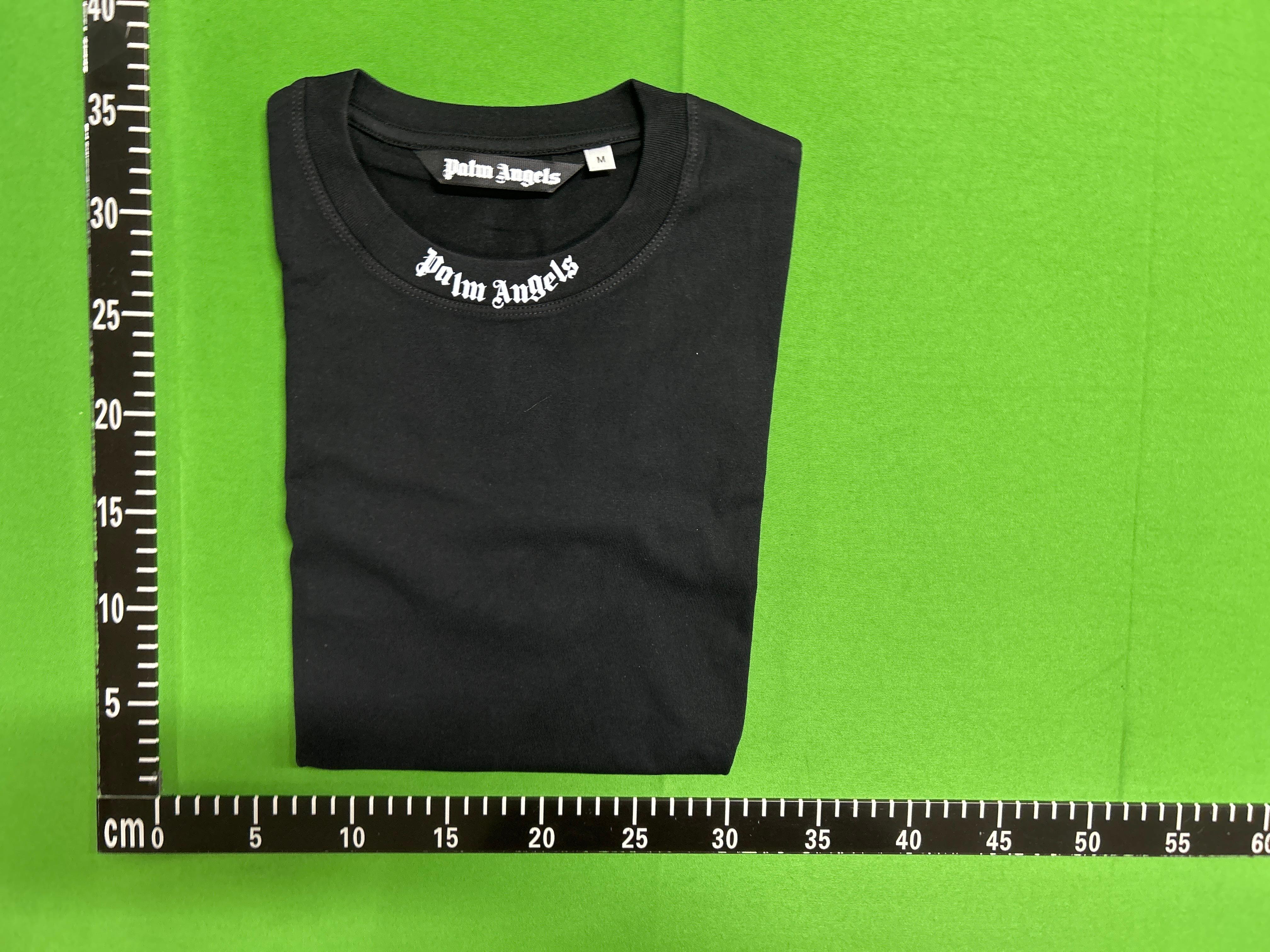 Foto QC 8 de Palm Angels Back Logo T-shirt White
