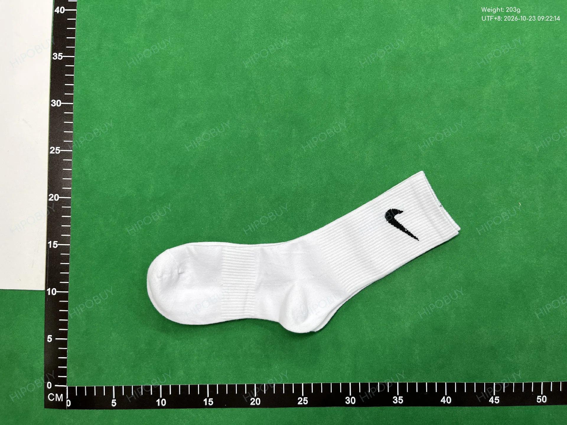 Foto QC 7 de Nike Crew Socks 5-Pair Pack White Black