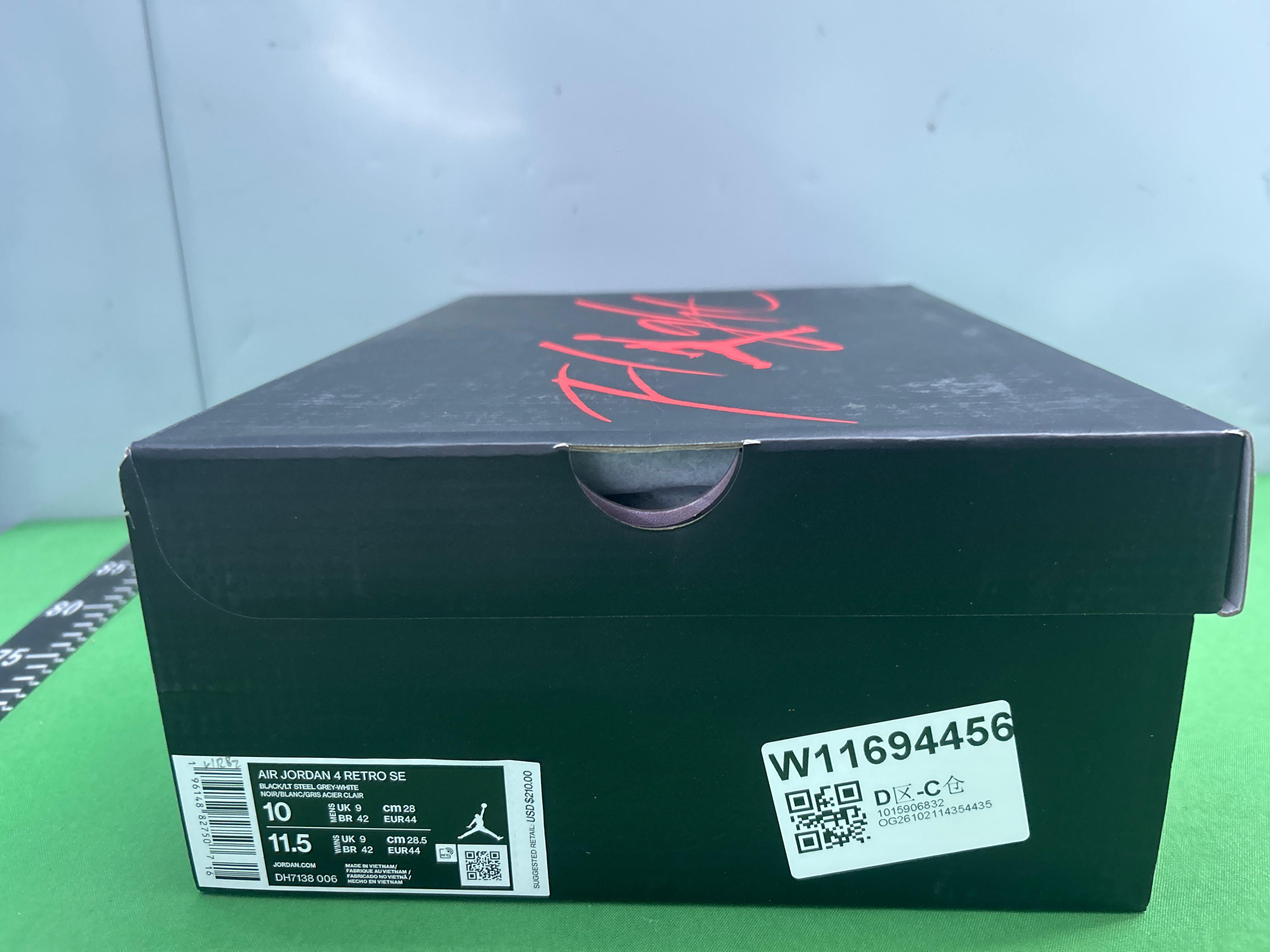 Foto QC 1 de Jordan 4 Retro Black Cat CU1110-010