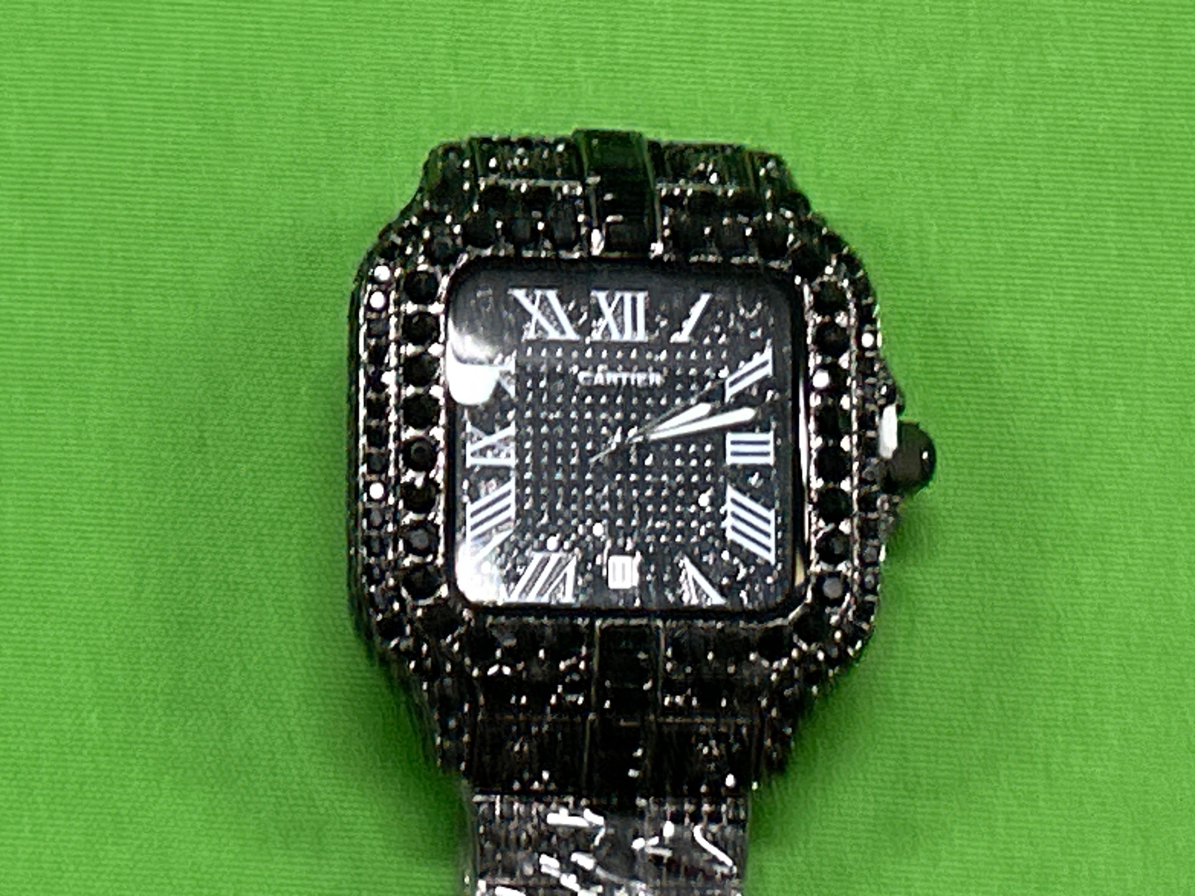 Foto QC 3 de Cartier Santos de Cartier Iced Out WSSA0018
