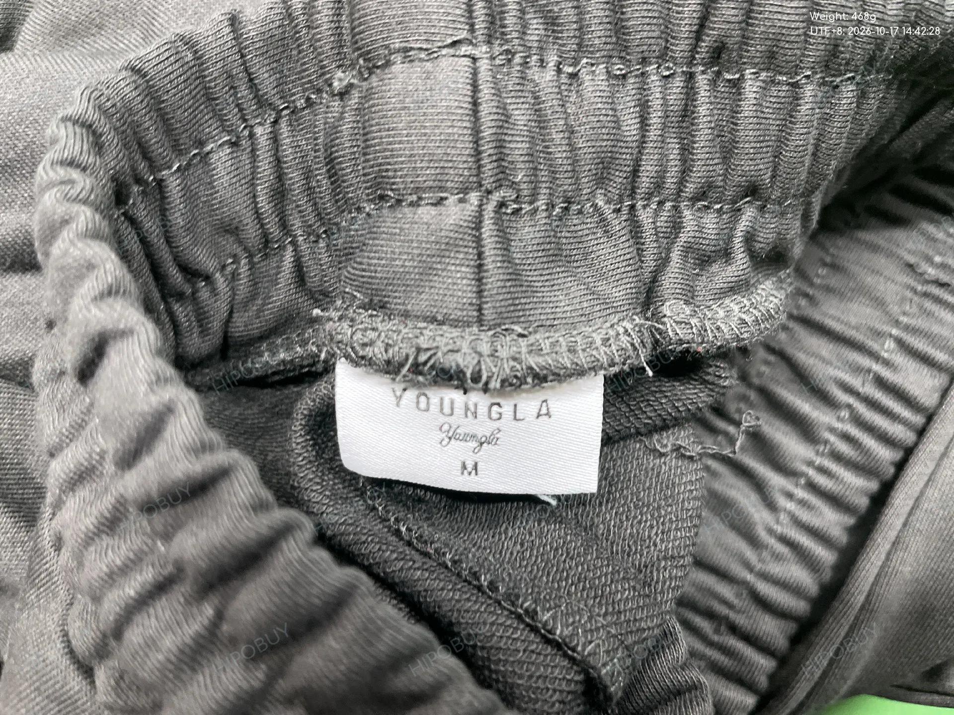 Foto QC 1 de YoungLA 2016 Revenge Sweatpants Baggy Black Wash